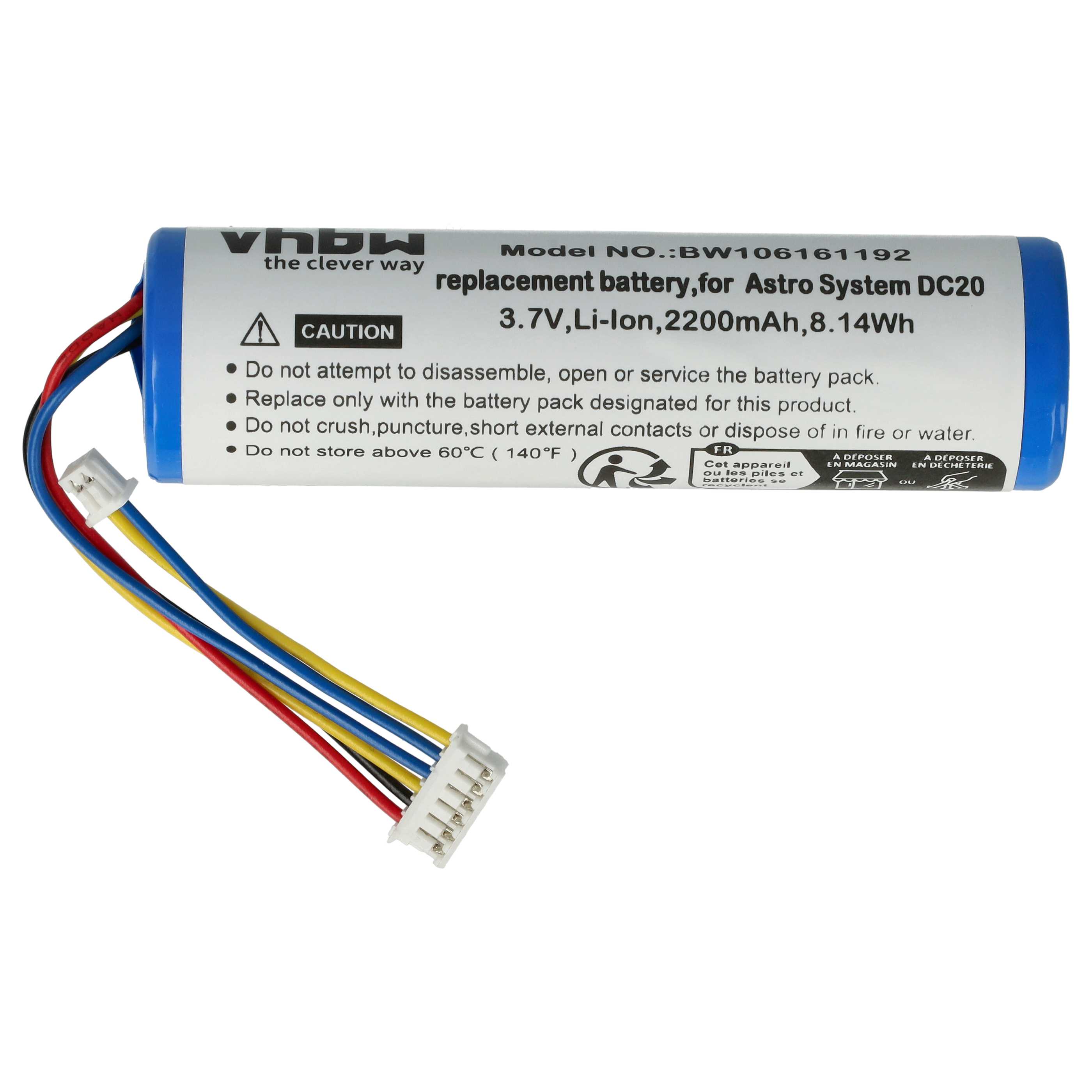 Dog Trainer Battery replaces Garmin 010-10806-01, 010-10806-20, 010-10806-00 - 2200 mAh 3.7 V Li-Ion