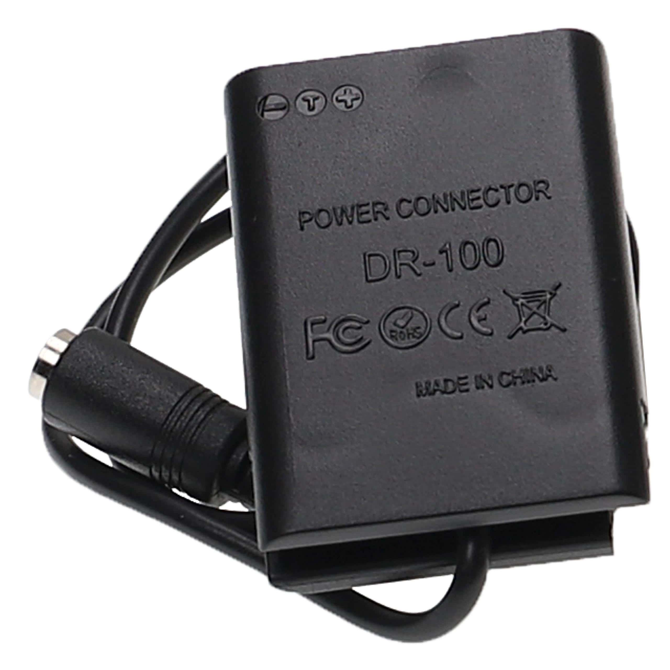 Power Supply replaces ACK-DC100 for Canon Camera + DC Coupler as Canon DR-100 - 2 m, 4.0 V 3.0 A