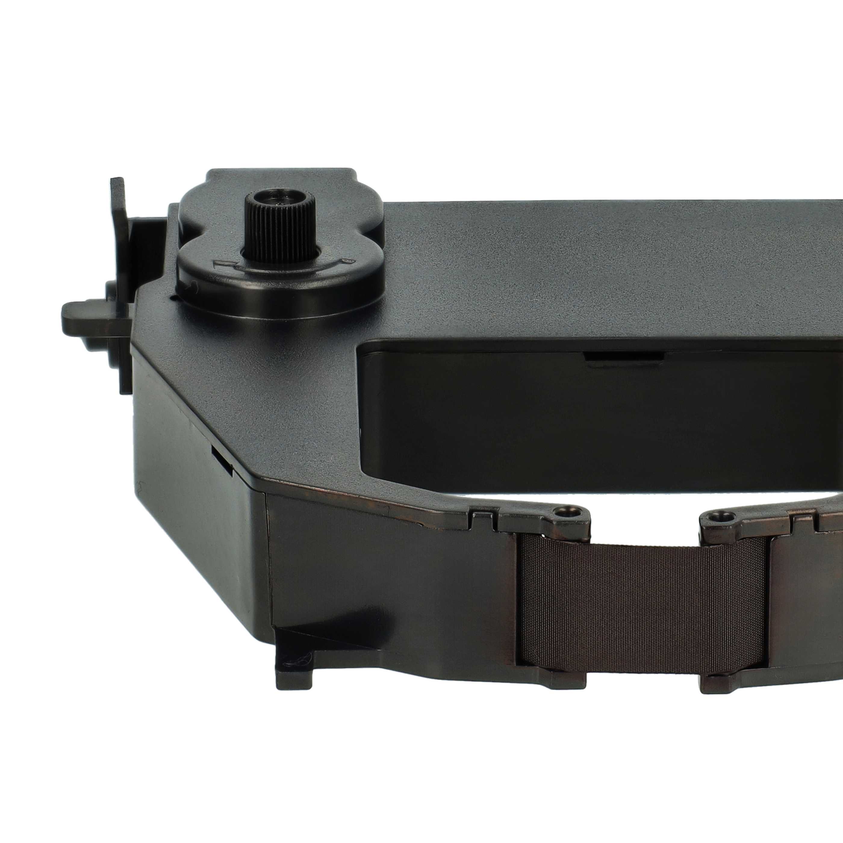 5x Ink Ribbon replaces Fujitsu 18490-DL 3700 for Fujitsu Dot Matrix, Receipt Printer etc. - Black