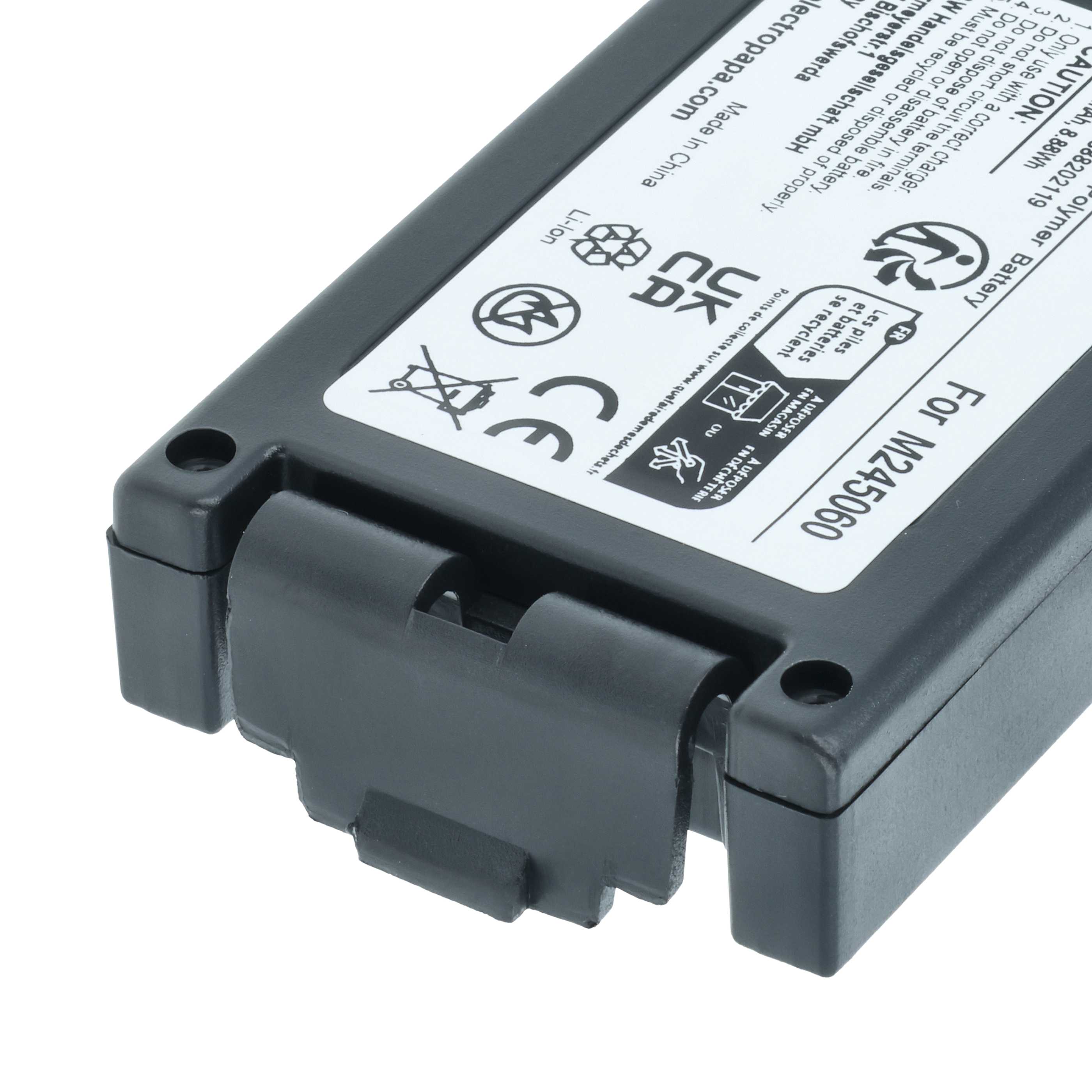 Akku (5 Stück) als Ersatz für Teleradio M245060, 22.381.2, D00004-02 Steuerung - 2400mAh 3,7V Li-Ion