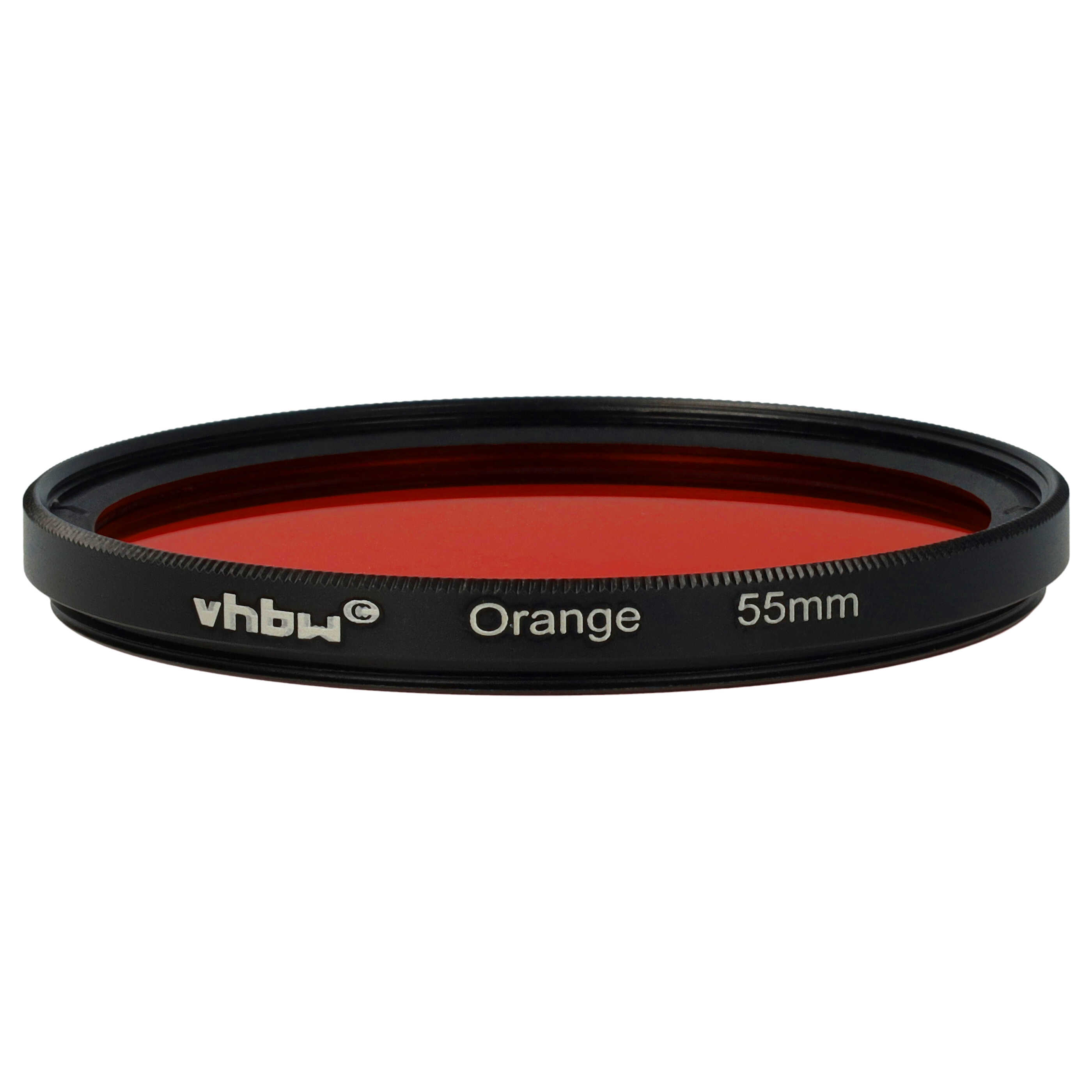 Filtro colorato per obiettivi fotocamera con filettatura da 55 mm - filtro arancione