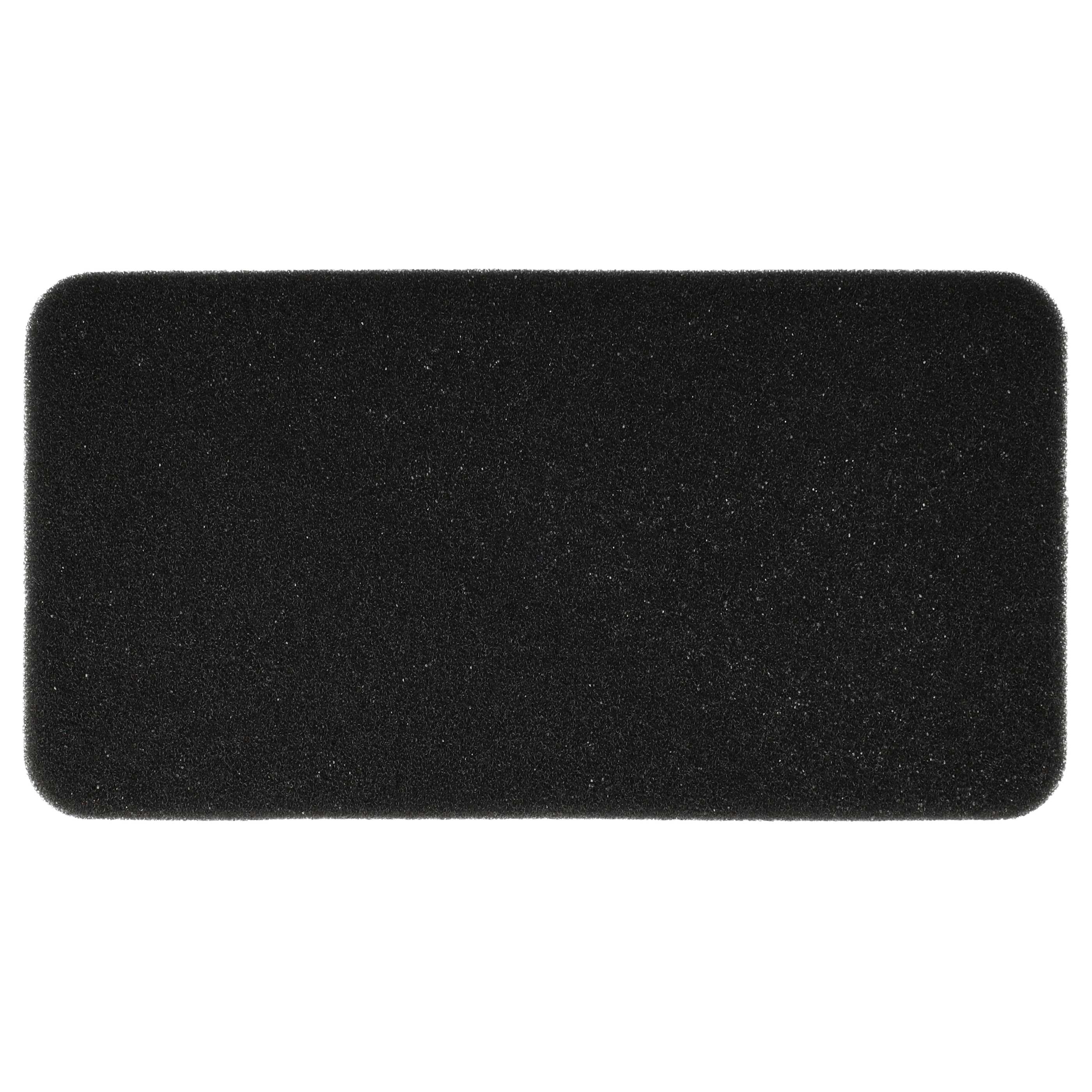 3x Filterfoam filter replaces Rowenta RS-RT3184 for Rowenta Vacuum Cleaner