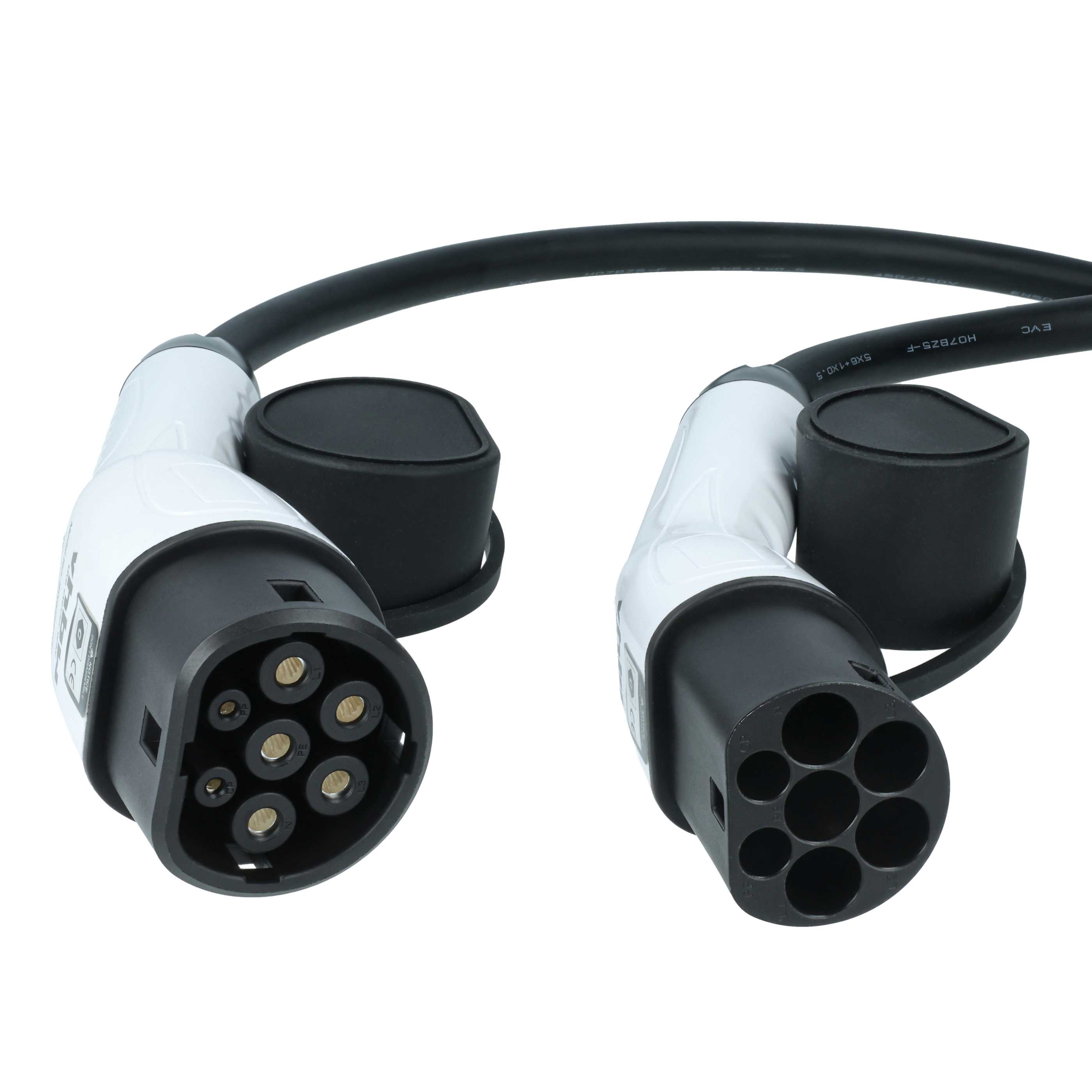 Charging Cable - Type 2 to Type 2 Cable, 3-phase, 32 A, 22 kW, 5 m