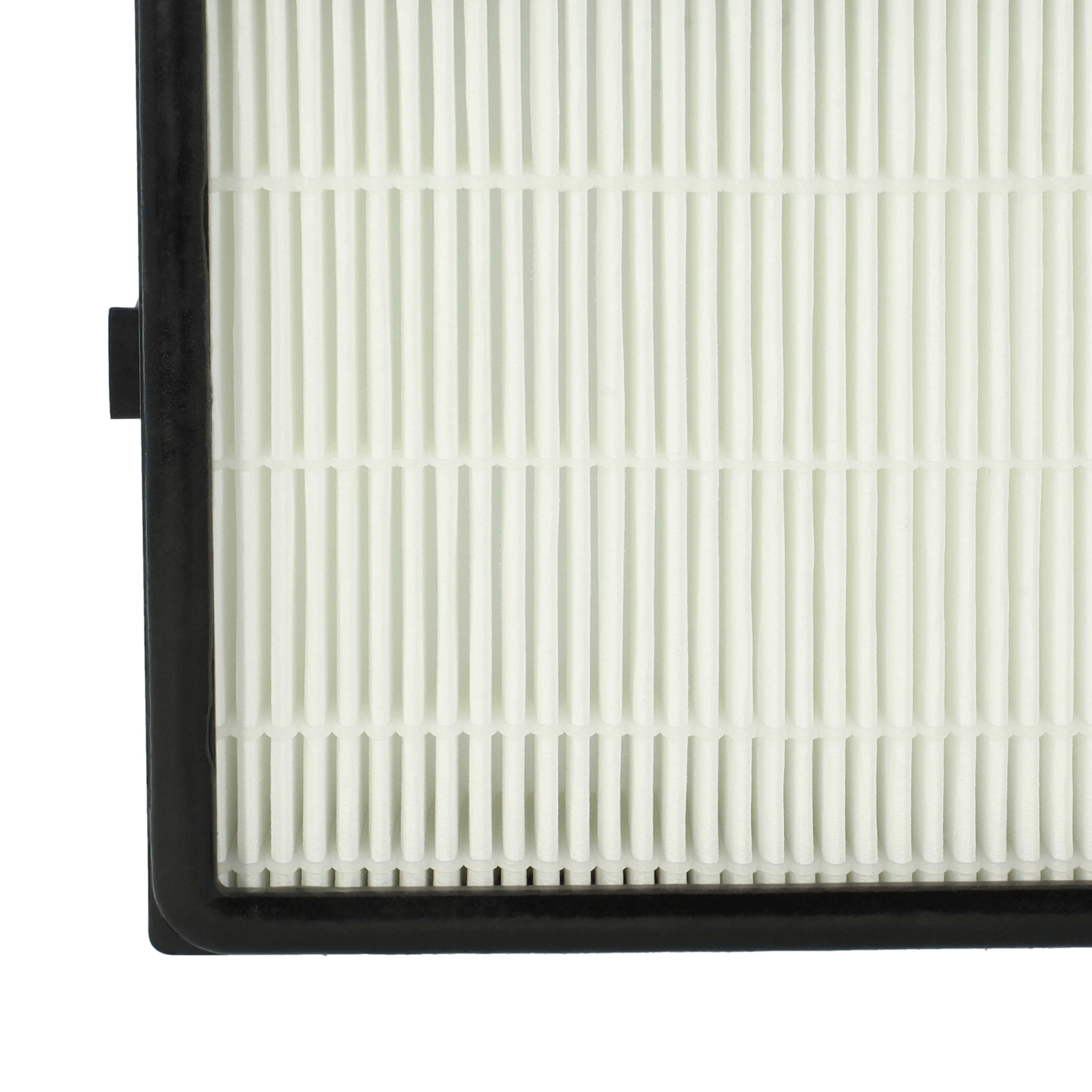 Filtro reemplaza Nilfisk 22356800 para aspiradora - filtro Hepa negro / blanco