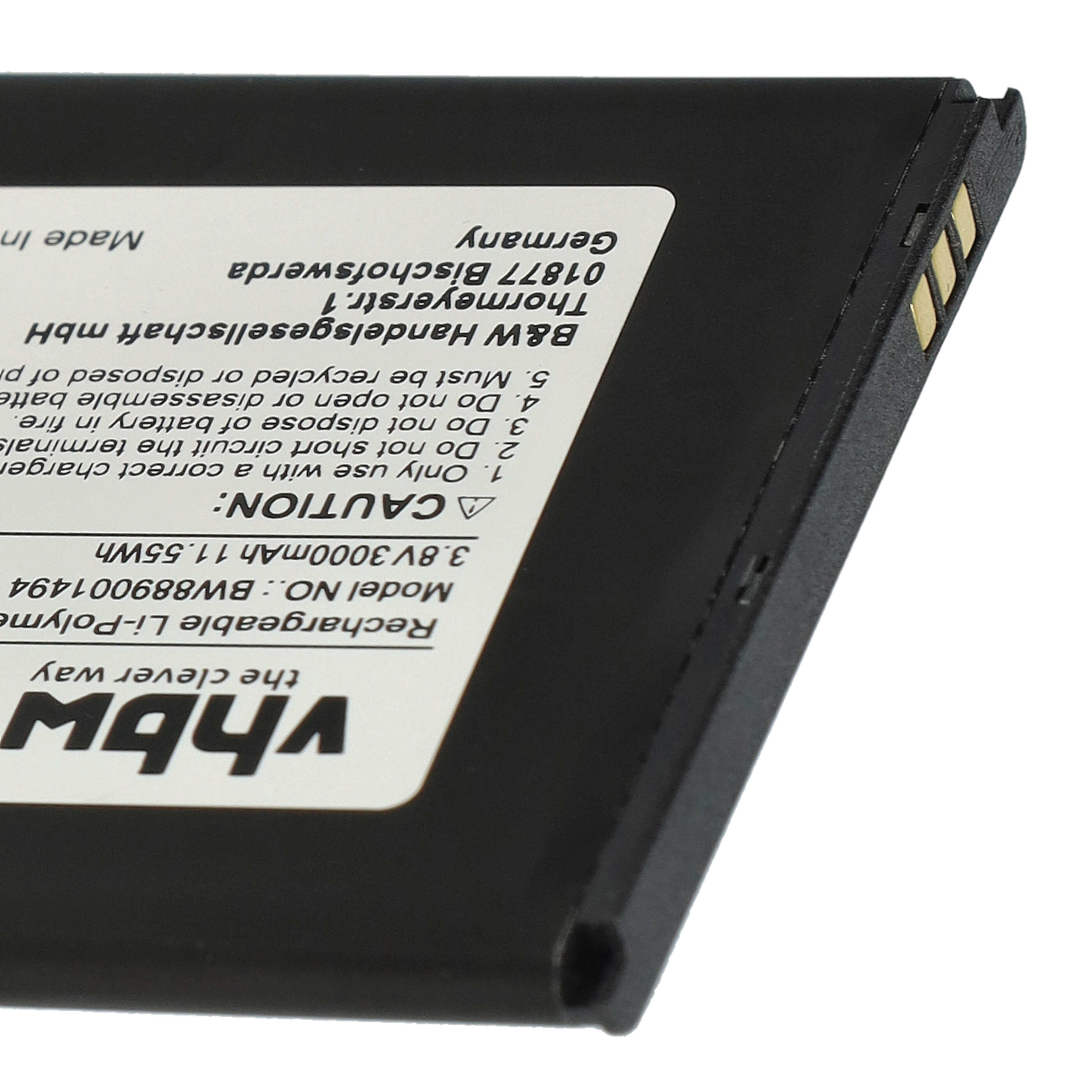 Batería recargable - 3000 mAh 3,8 V Li-Polímero