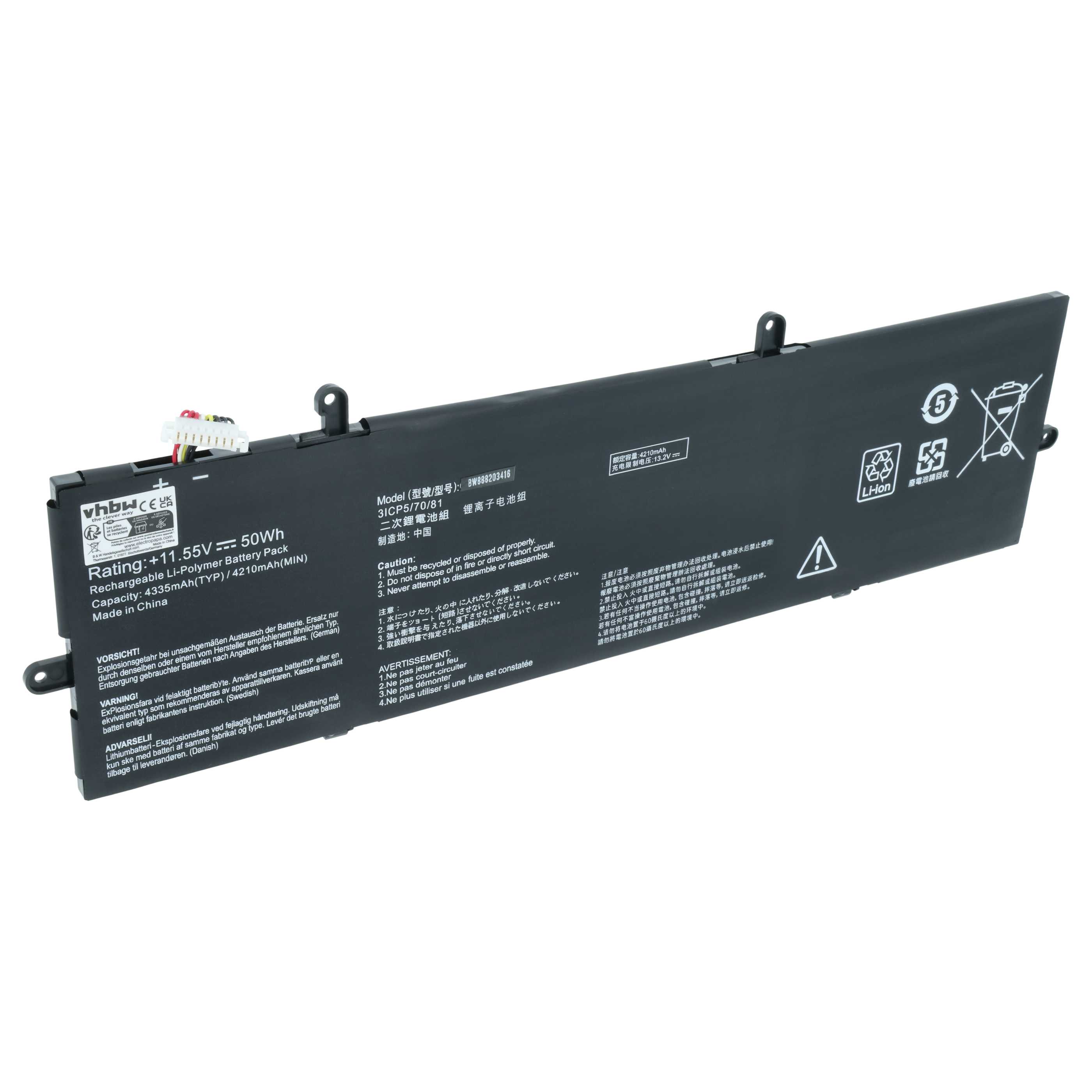 Akumulator do laptopa zamiennik Asus 0B200-03160000, C31N1816 - 4250 mAh 11,55 V LiPo