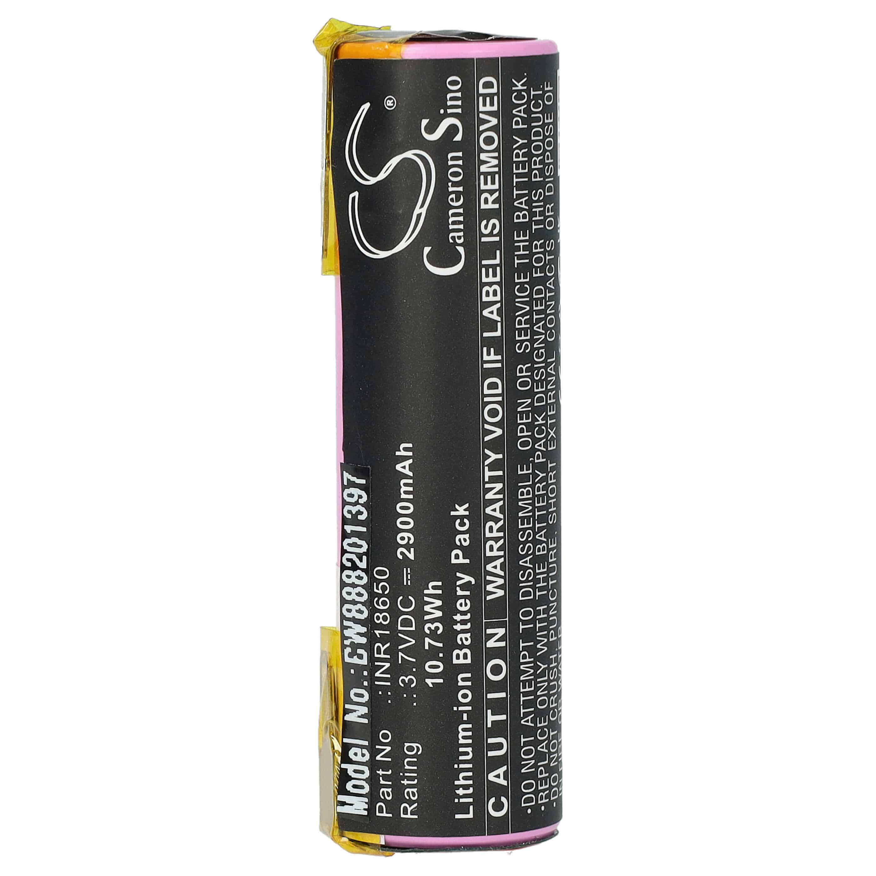 Batterie remplace Atika 08800-000.640.00, 08829-00.640.00 pour outil électrique - 2900 mAh, 3,7 V, Li-ion