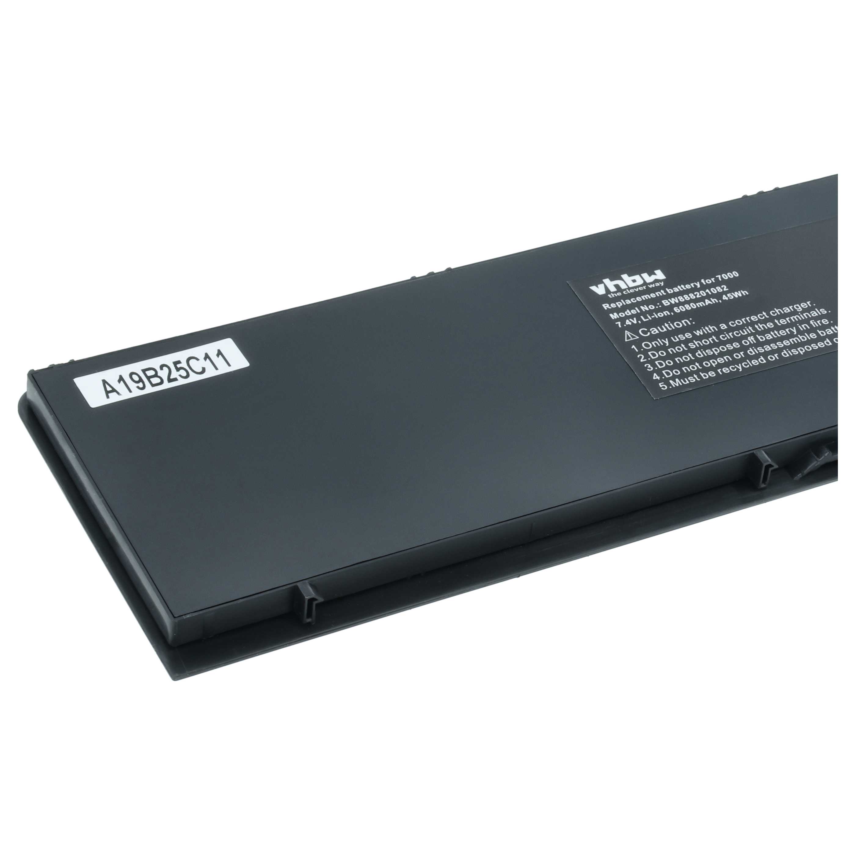 Akumulator do laptopa zamiennik Dell PFXCR, F38HT, 451-BBFY, 34GKR, 451-BBFT - 6080 mAh 7,4 V Li-Ion, czarny