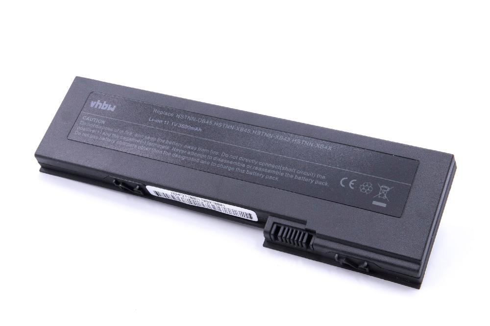 Notebook Battery Replacement for HP 436425-171, 436426-311, 36426-351, 436425181 - 3600mAh 11.1V Li-Ion, black