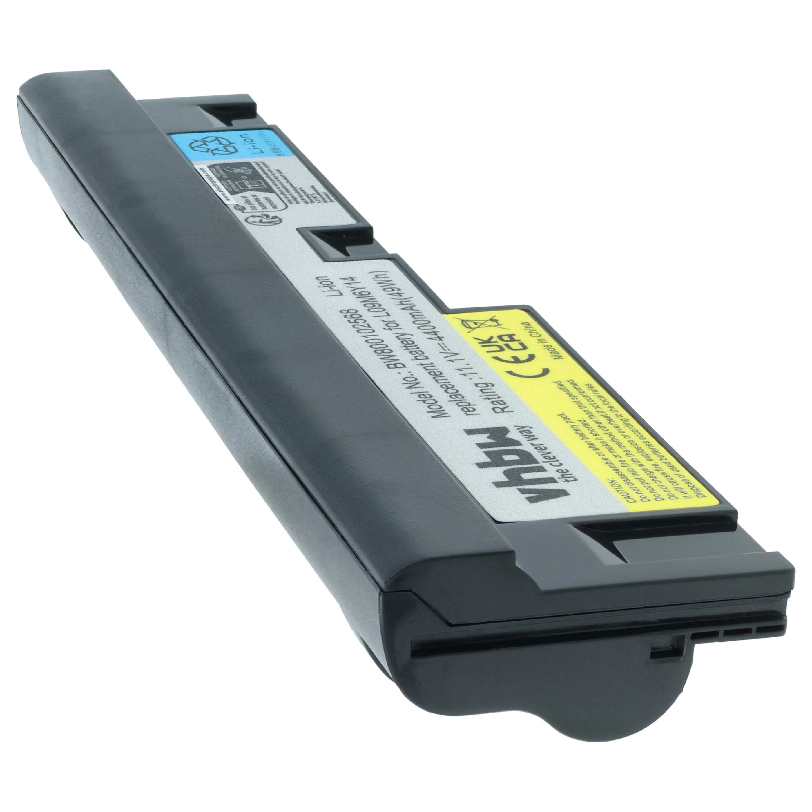 Akumulator do laptopa zamiennik Lenovo 121000921, 121000920, 121000919 - 4400 mAh 11,1 V Li-Ion, czarny