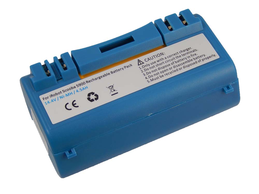 Batteria sostituisce AEG SP385-BAT, 14904, SP5832 per aspirapolvere iRobot - 4500mAh 14,4V NiMH