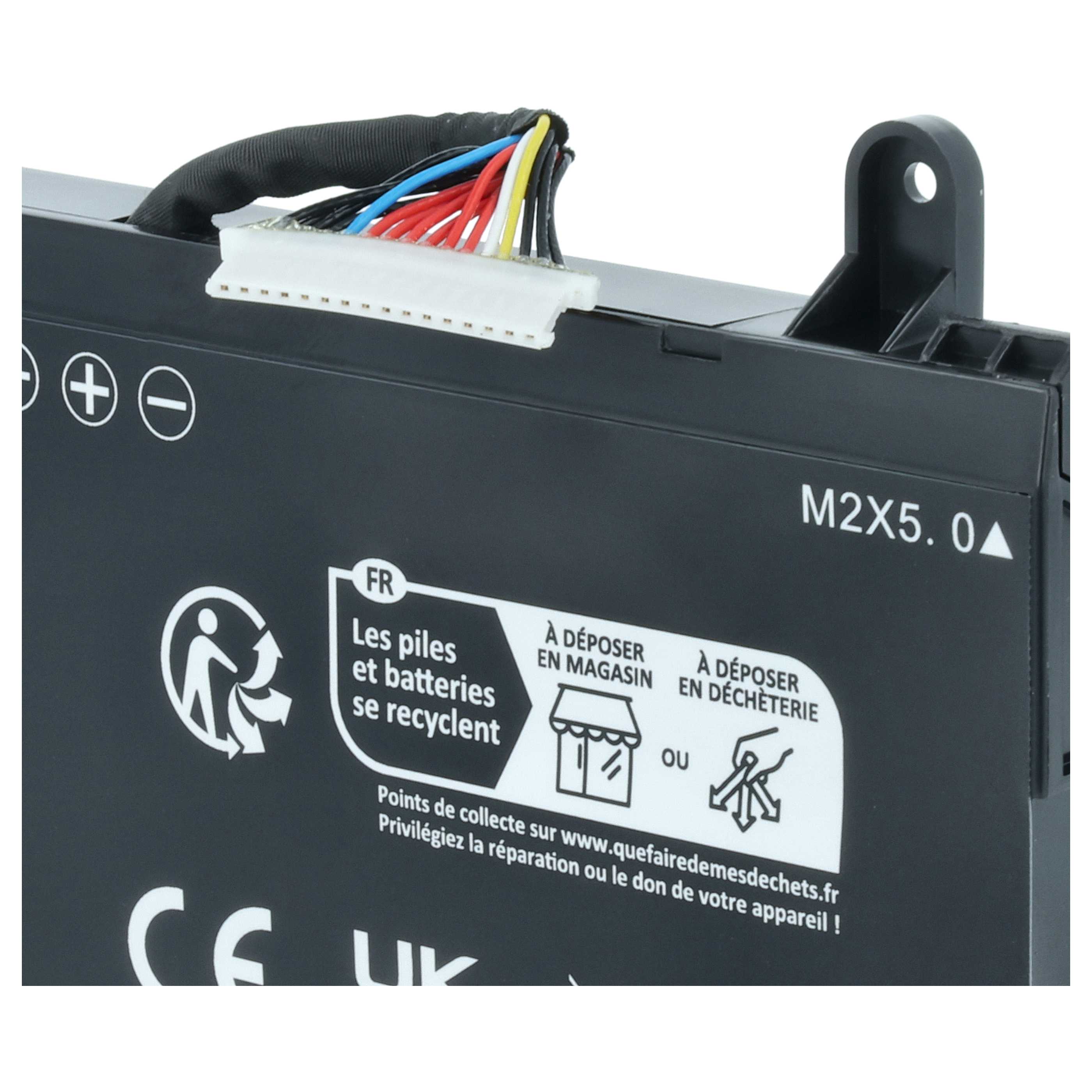 Akumulator do laptopa zamiennik HP 922753-421, 922976-855, FM08, 922752-421 - 5300 mAh 14,6 V Li-Ion, czarny