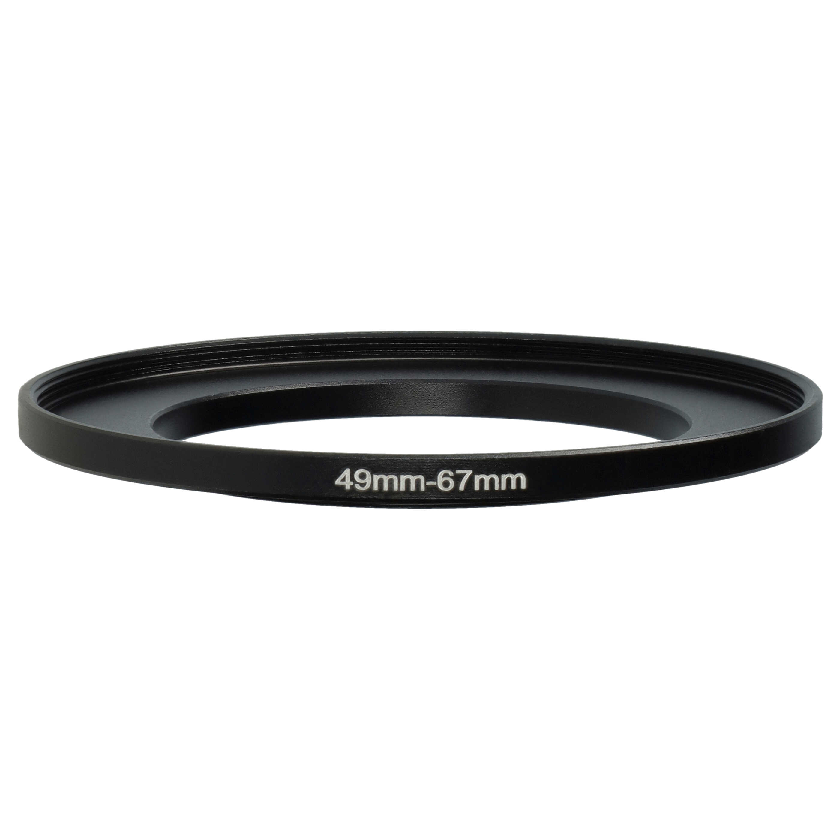 Bague Step-up 49 mm vers 67 mm pour divers objectifs d'appareil photo - Adaptateur filtre