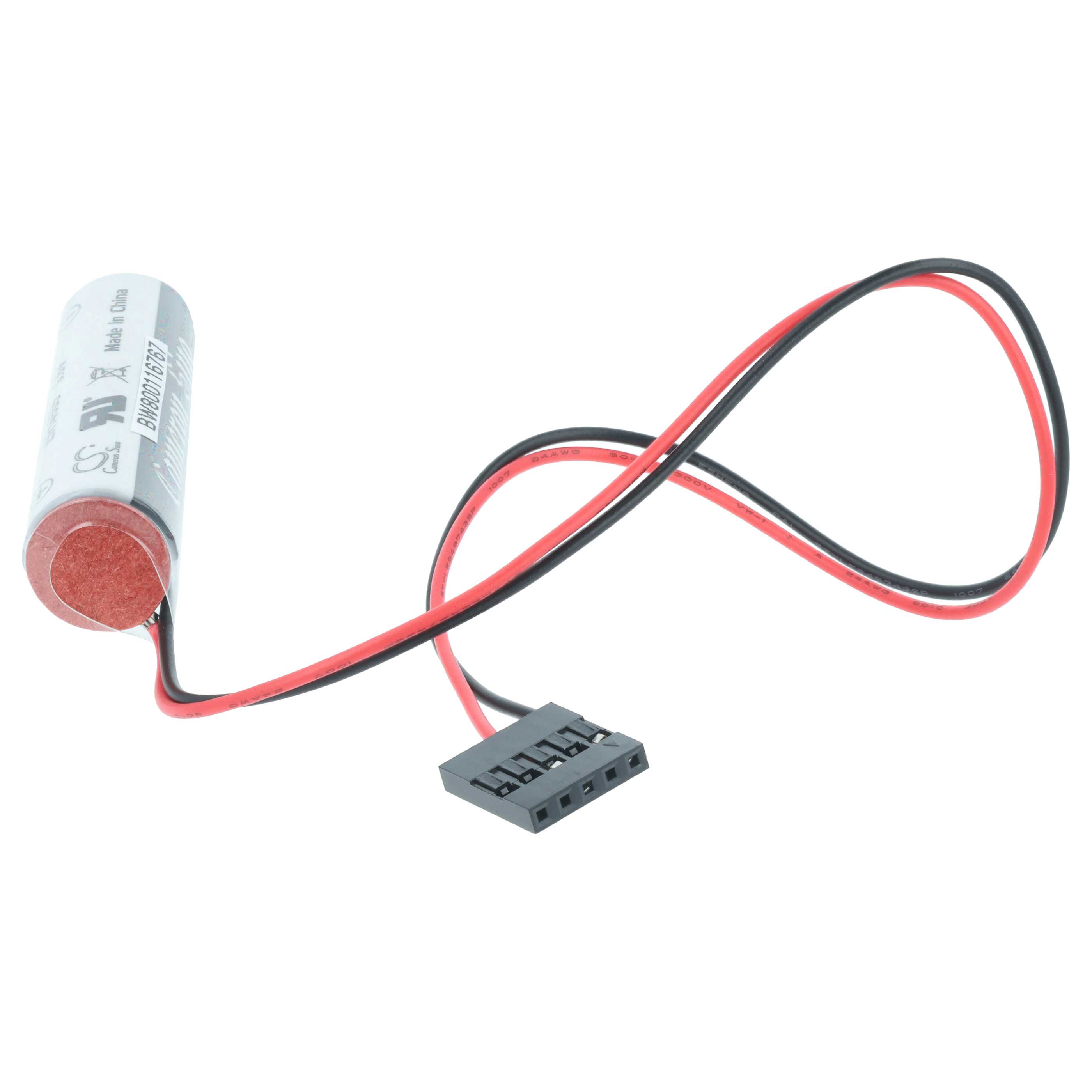 Industrial Controller Battery replaces Toshiba ER6V, 479348-1 - 2000mAh 3.6V Li-MnO2