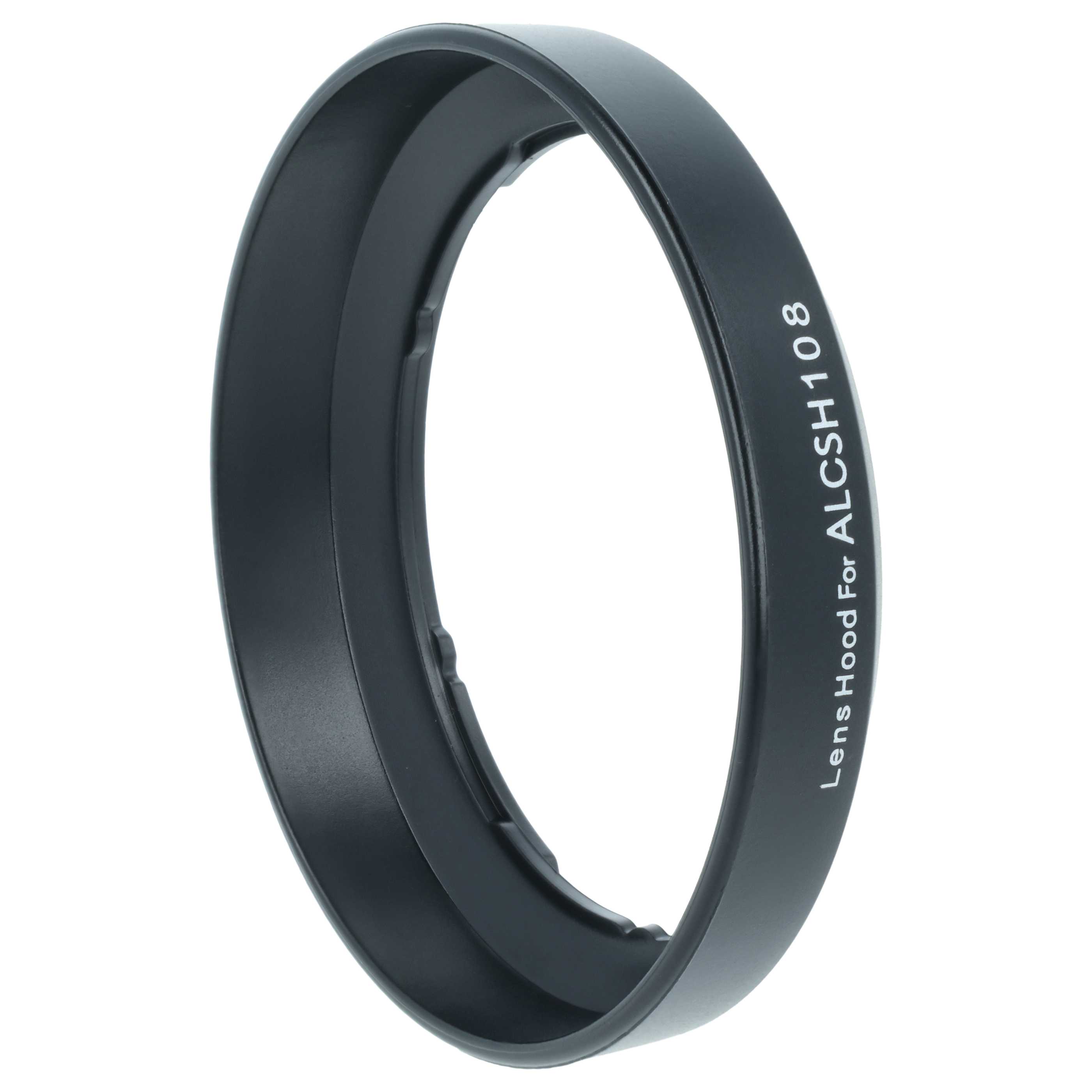 Lens Hood replaces Sony SH108, ALC-SH108 for Sony Lens with 55 mm Diameter, plastic, black