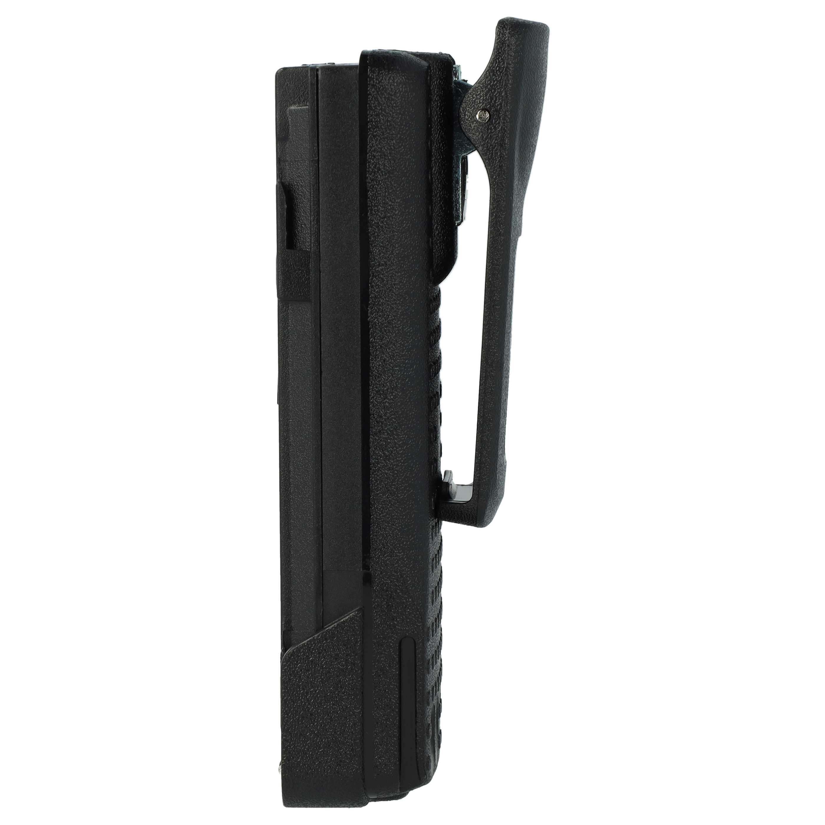 Radio 5x Battery replaces Motorola PMNN4406, PMNN4409BR, PMNN4406BR - 3000 mAh 7.4 V Li-Ion + Belt Clip