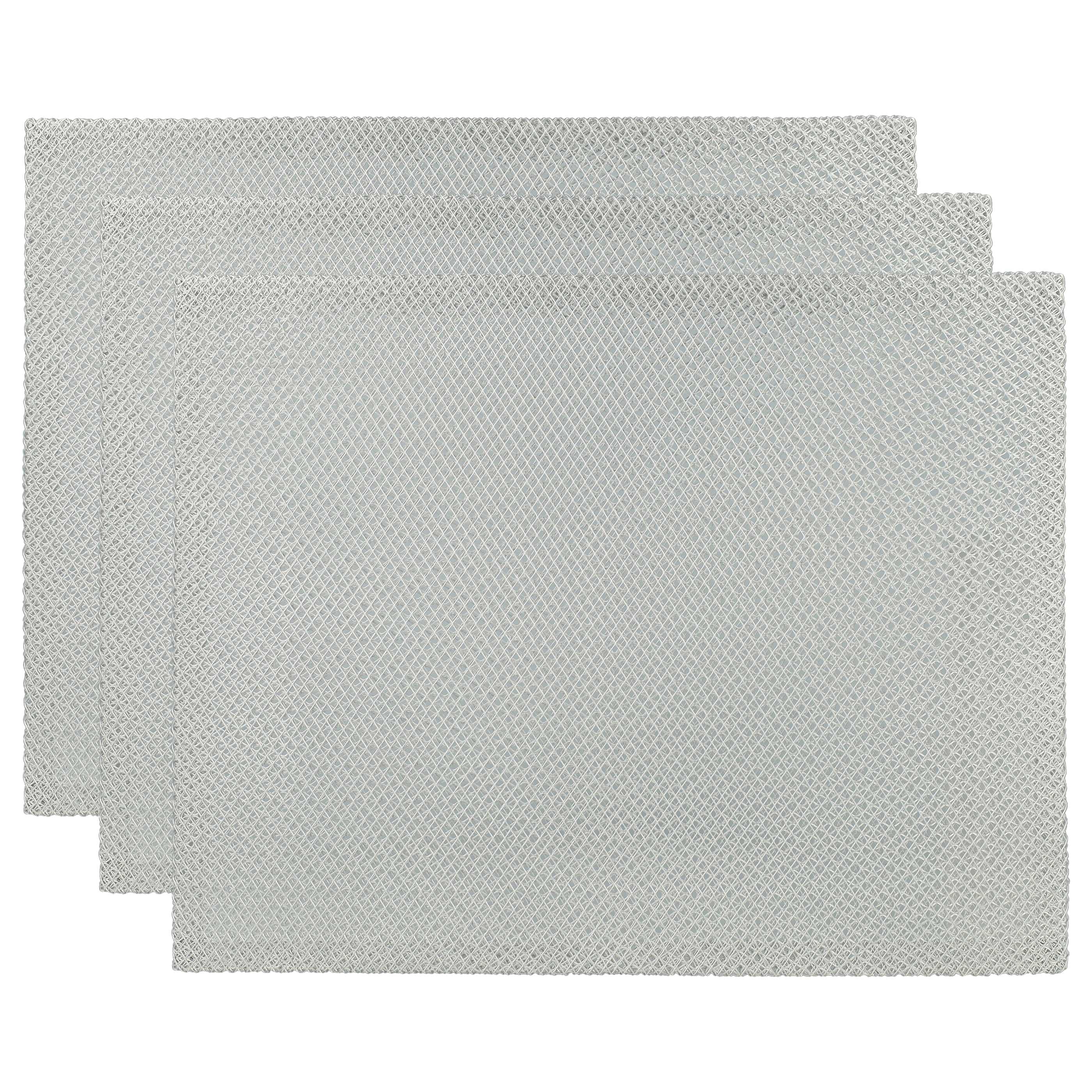 3x Filtres métal remplace Whirlpool 481948048357 pour hotte aspirante