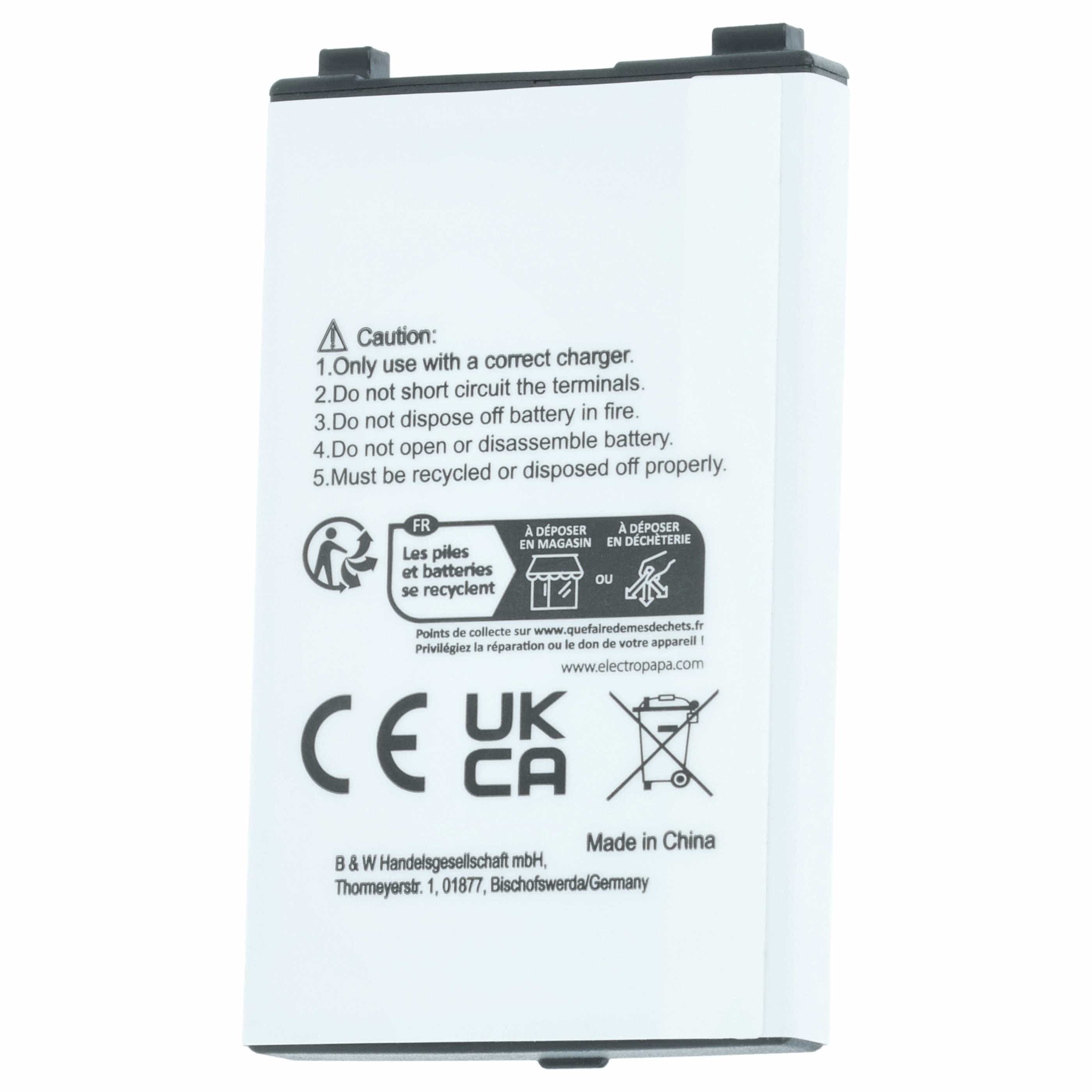 Akumulator do telefonu smartfona zamiennik Sony Ericsson DPY901300, BST-30 - 850 mAh 3,7 V Li-Ion