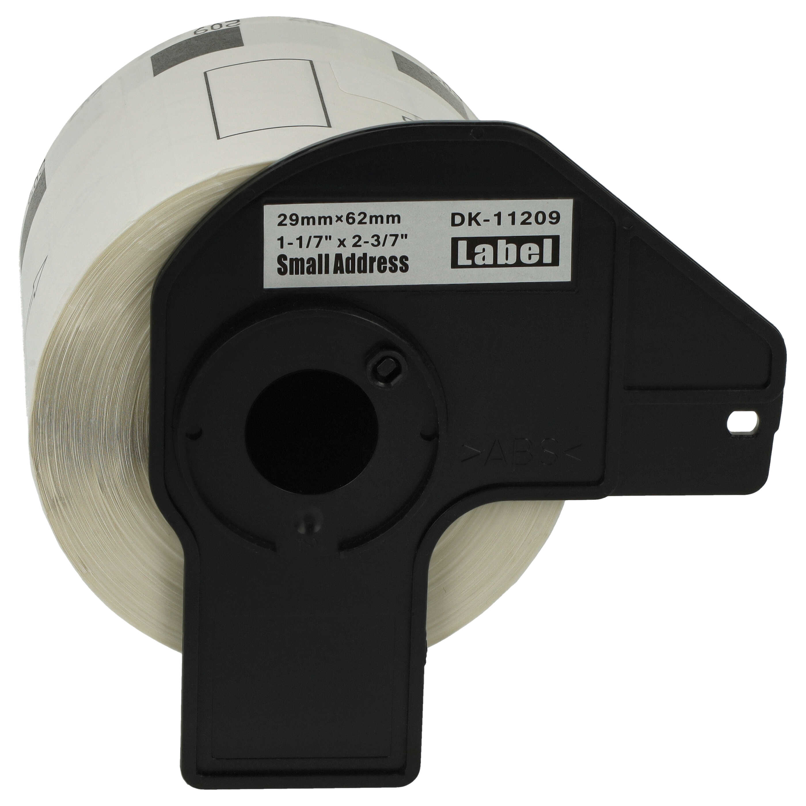 Labels replaces Brother DK-11209 for Labeller - Premium 62 mm x 29 mm + Holder