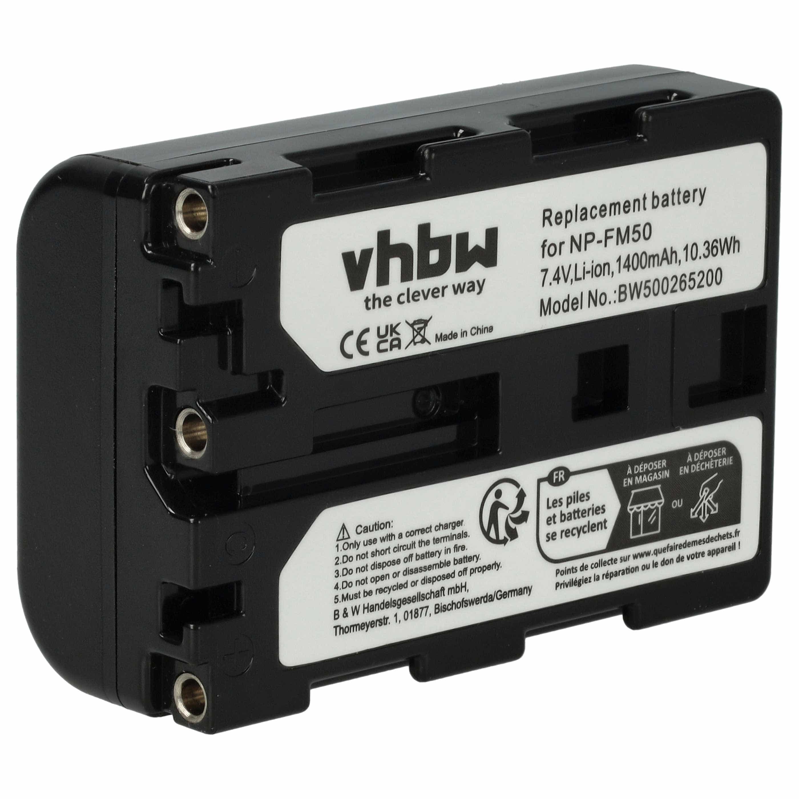 Blumax Batteria compatibile con Sony NP-FM90, 4800 mAh, NP-FM30, NP-FM50, NP -FM70, QM51D, QM71D, QM91D, CS-FM50, CS-QM51 Blumax Batteria compatibile con Sony NP-FM90, 4800 mAh, NP-FM30, NP-FM50, NP -FM70, QM51D, QM71D, QM91D, CS-FM50, CS-QM51