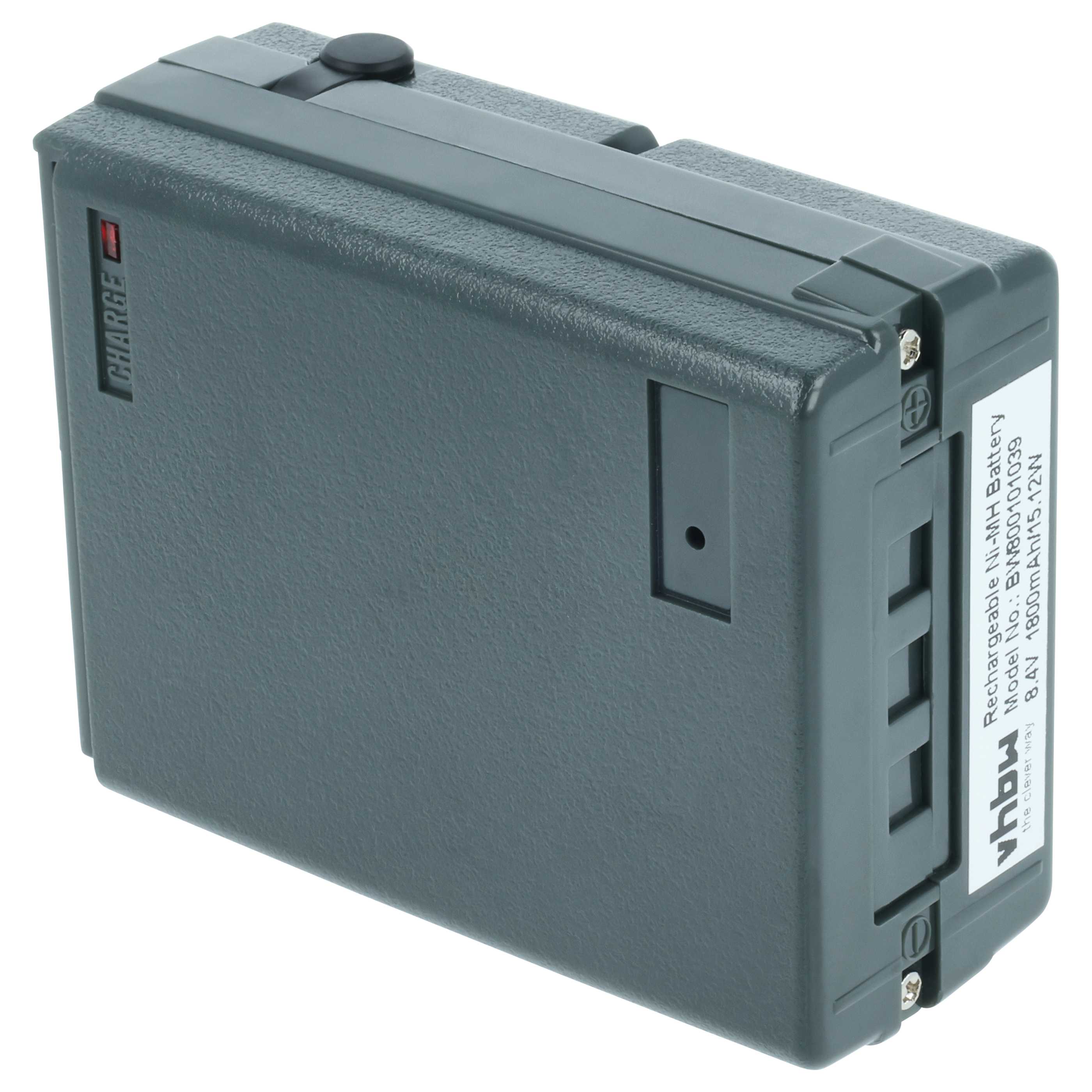 Radio 5x Battery replaces Icom BP-8, CM-8, CM-8G - 1800 mAh 8.4 V NiMH