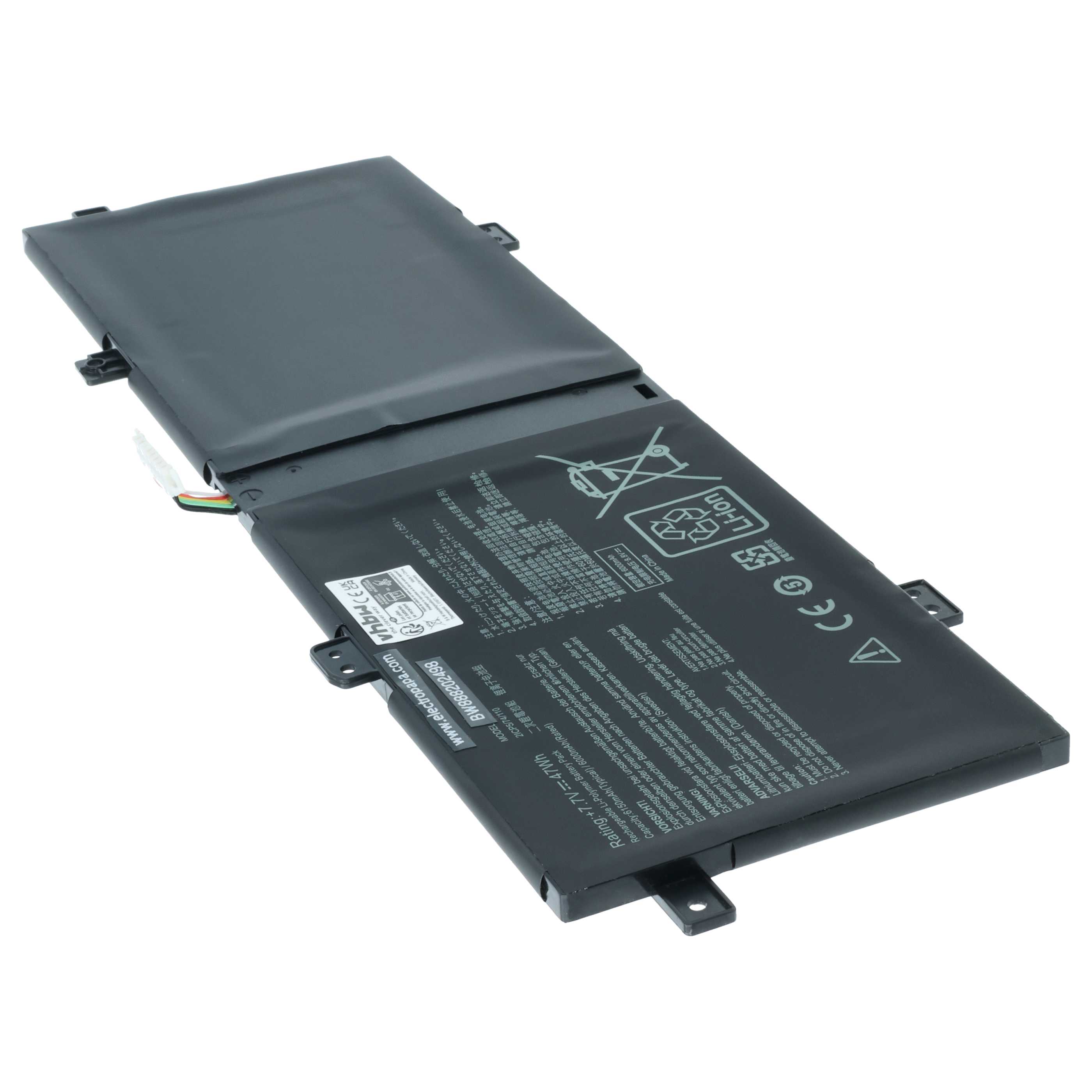 Akumulator do laptopa zamiennik Asus 0B200-03340000, C21N1833 - 6000 mAh 7,7 V LiPo