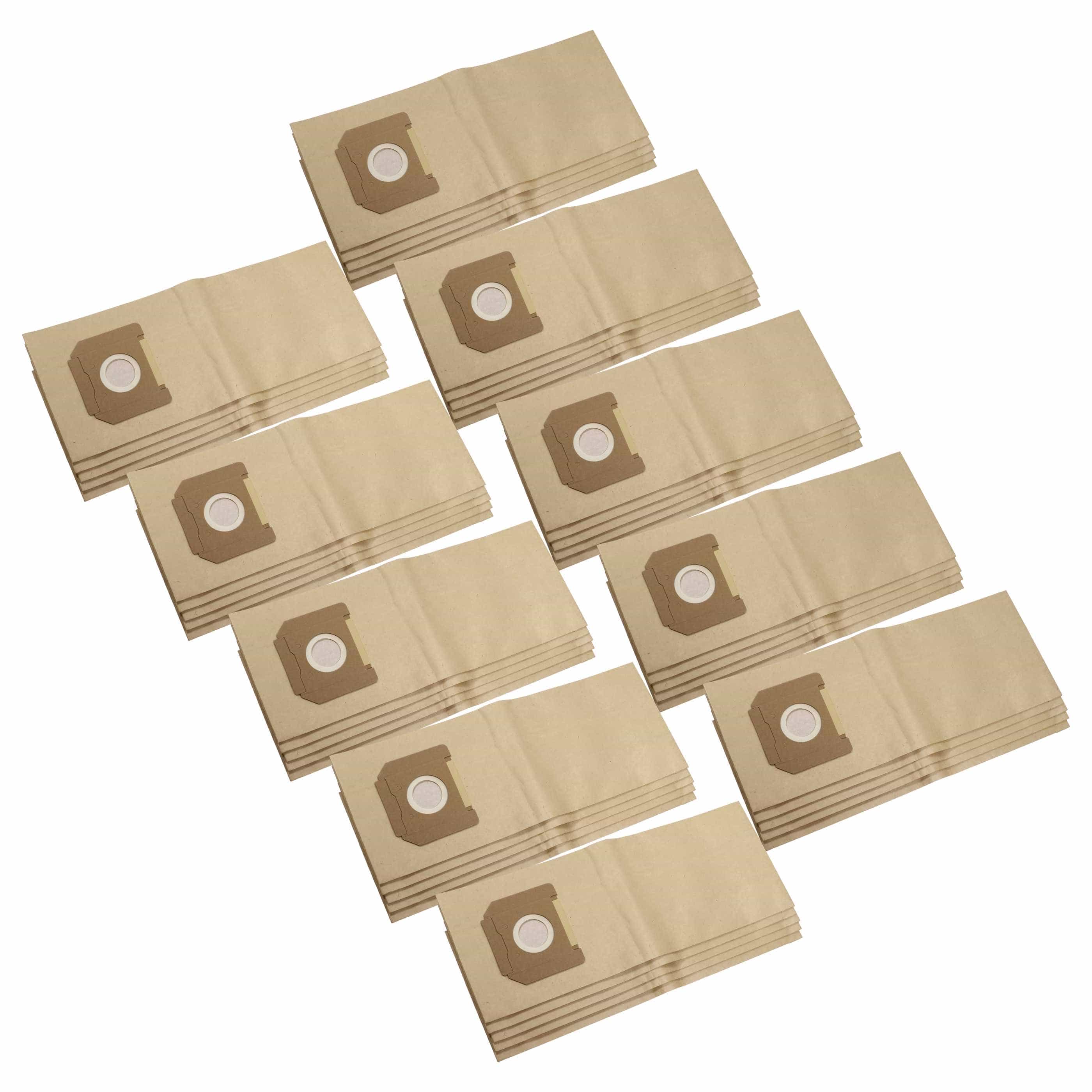 50x Sac remplace Kärcher 6.904-210.0 pour aspirateur Kärcher - papier