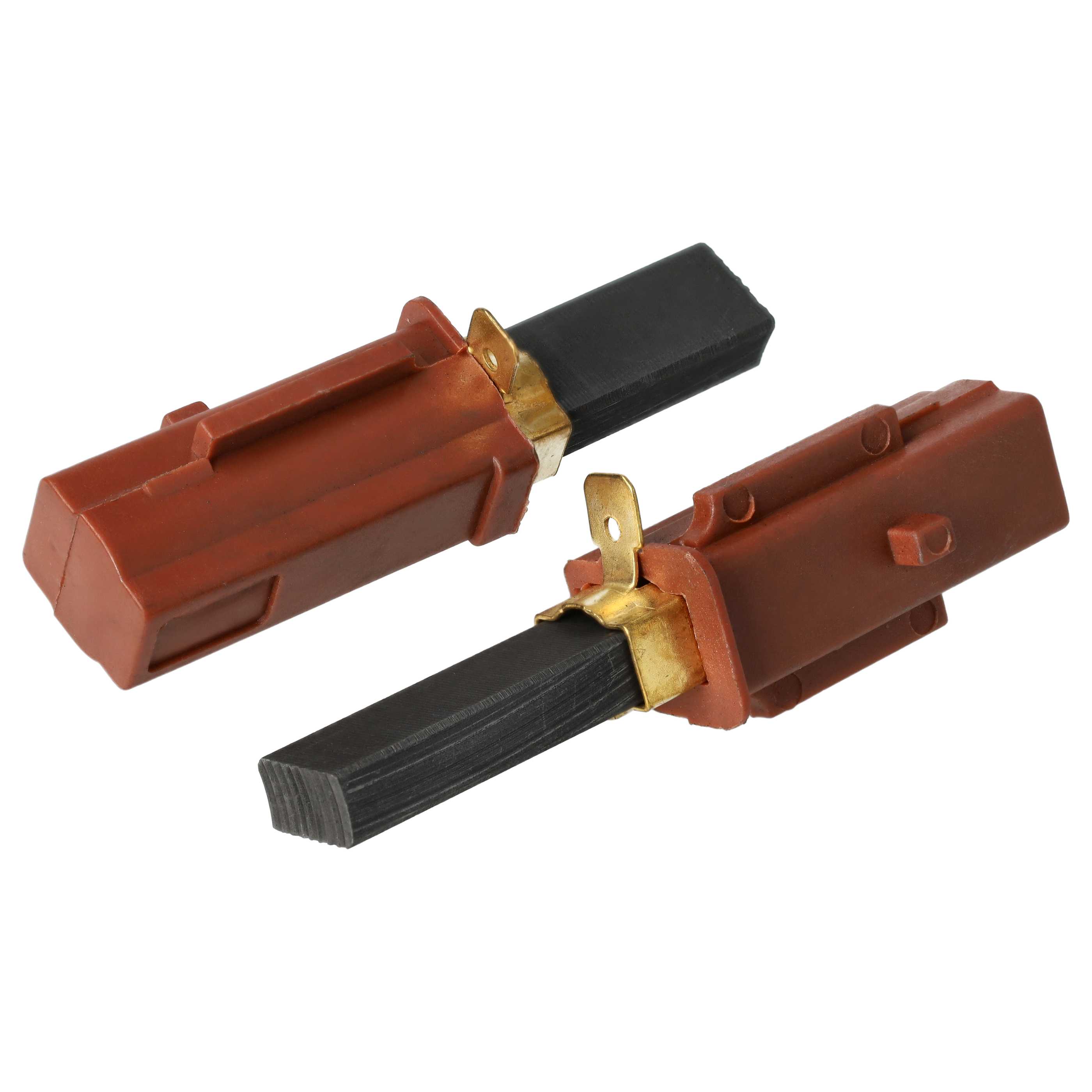 2x Kohlebürste passend für Ametek Lamb Elektromotoren ersetzt 333261, 2311480 - 6,3 x 11 x 33mm