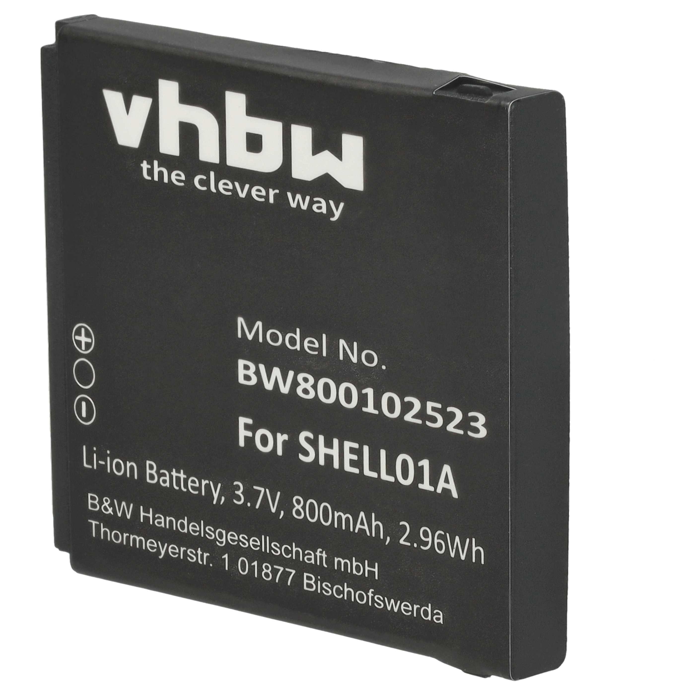 Akumulator do telefonu smartfona zamiennik Doro SHELL01A - 800 mAh 3,7 V Li-Ion