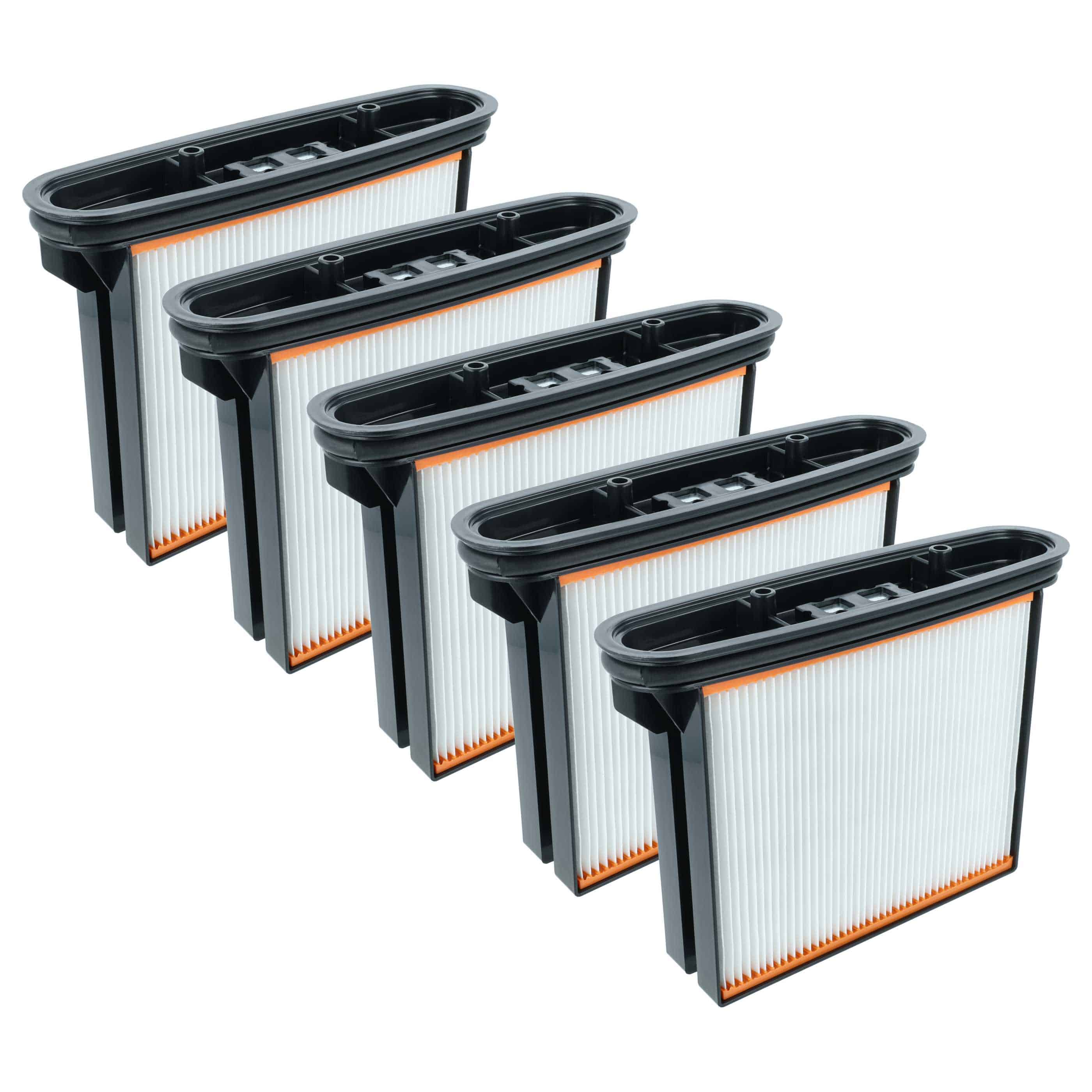 5x Filter replaces Bosch 2607432014 for BTI Vacuum Cleaner