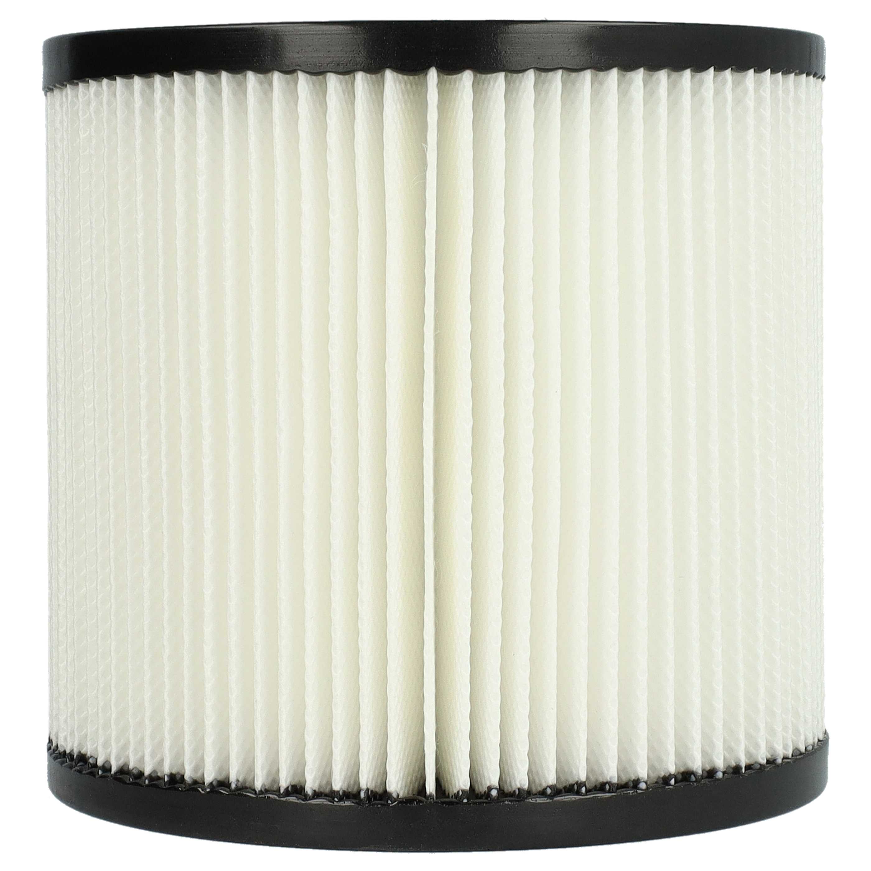 8x Filtro reemplaza Kärcher 2.889-219.0 para aspiradora Kärcher, negro / blanco