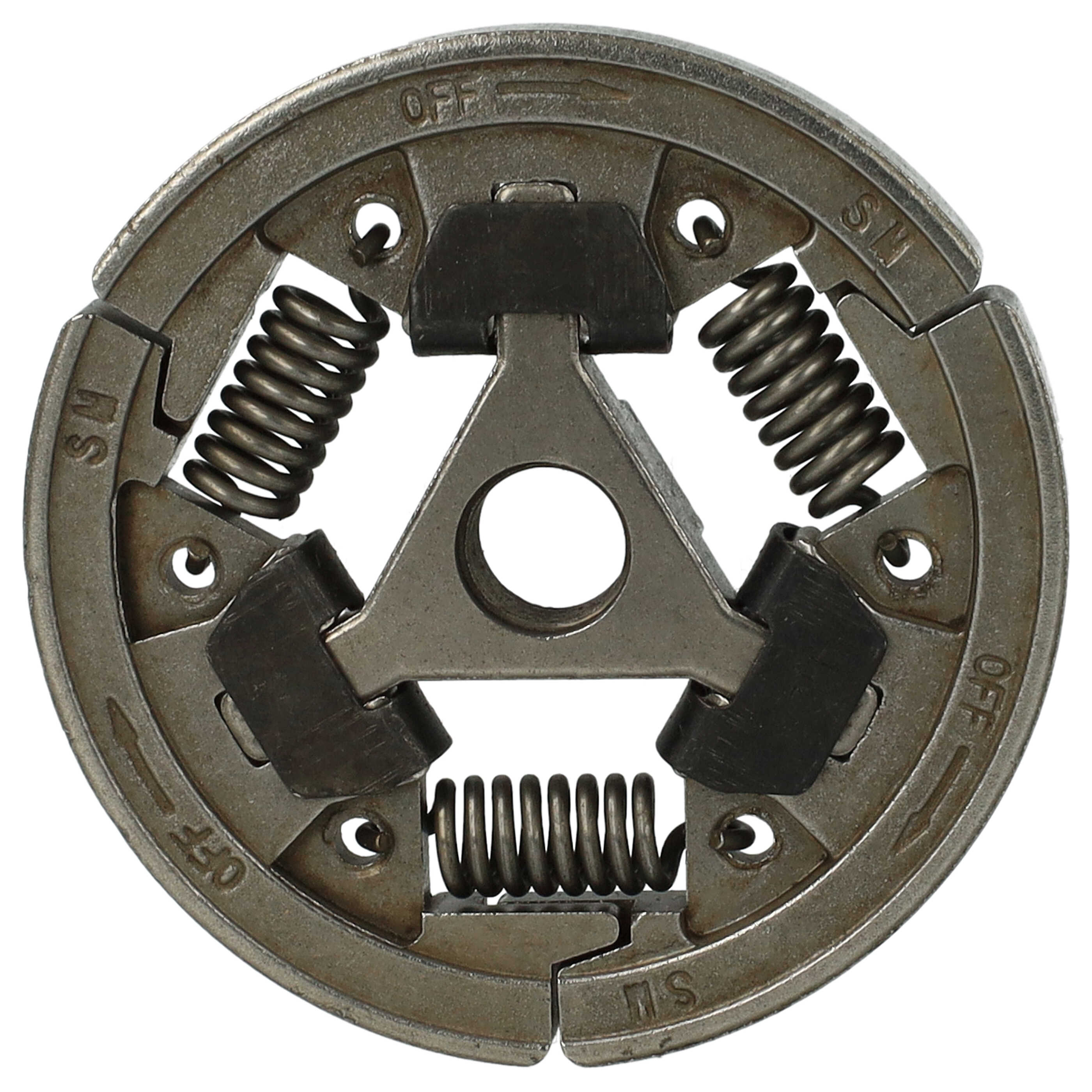 Centrifugal Clutch suitable for Stihl TS420 Chainsaws etc. - iron / 65Mn steel, 7.4 cm Diameter, 1.6 cm Thickn
