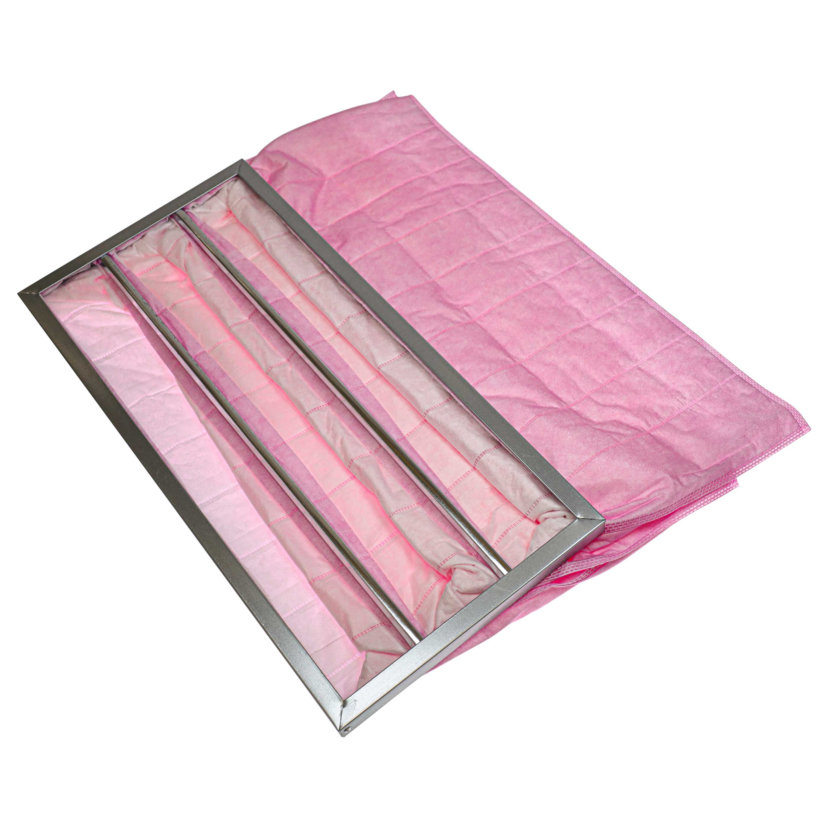 5x Taschenfilter F7 Klimaanlagen, Lüftungsanlagen - 59,3 x 28,8 x 5,8 cm