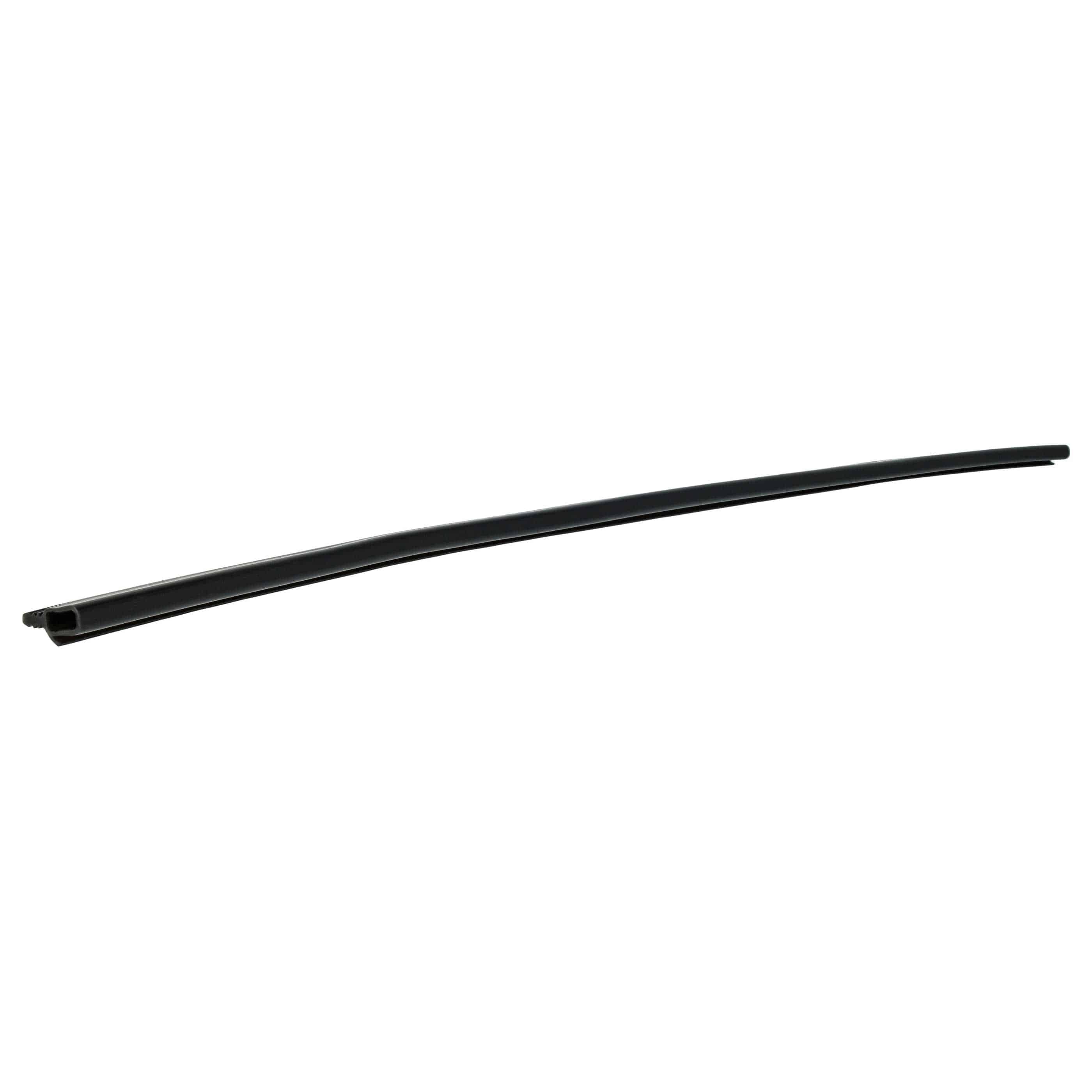 Door Seal replaces Bauknecht 481246668467, 8015250030105 for Hanseatic Dishwasher etc. - Black