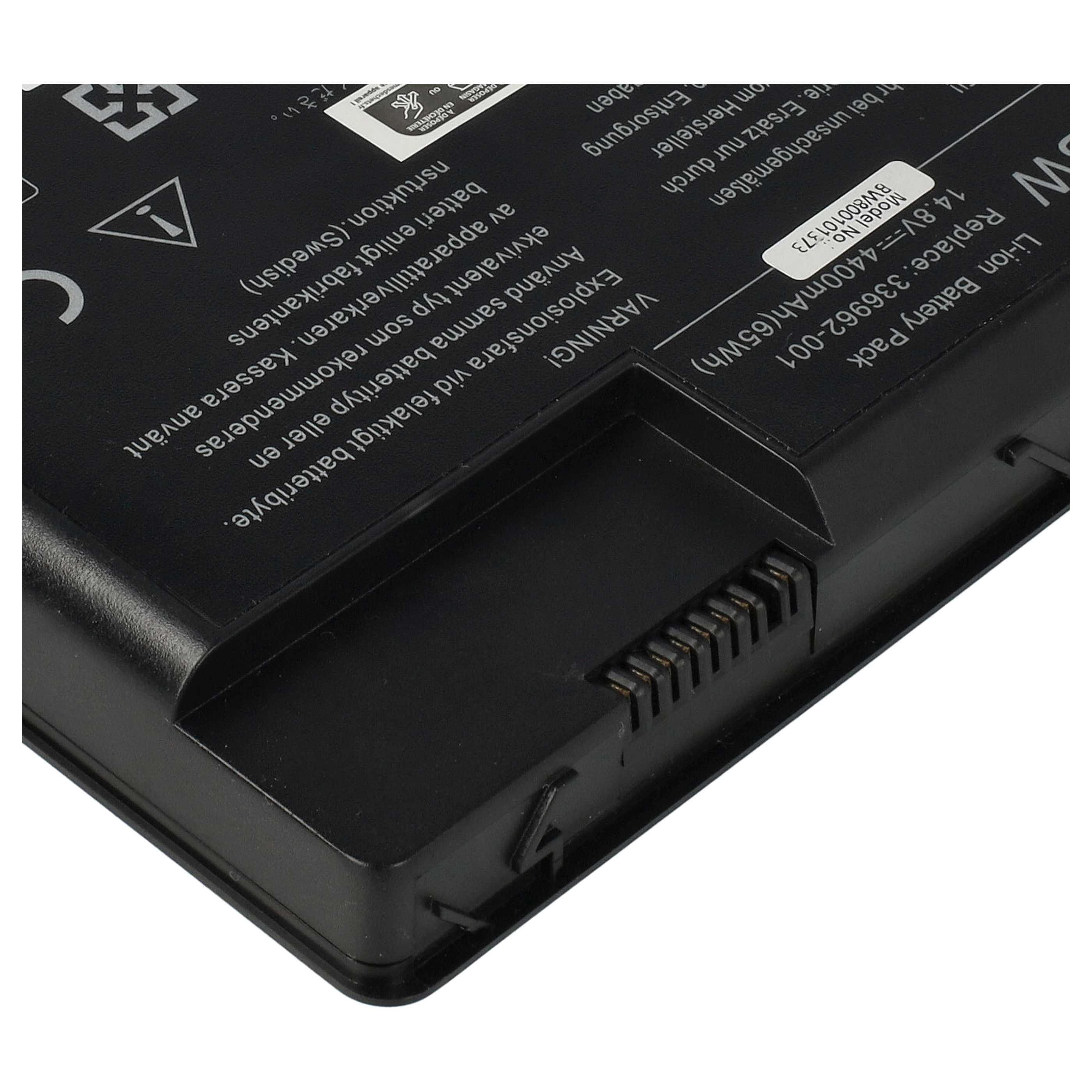 Akumulator do laptopa zamiennik HP 337607-002, 337607-001, 336962-001, PP2080 - 4400 mAh 14,8 V Li-Ion
