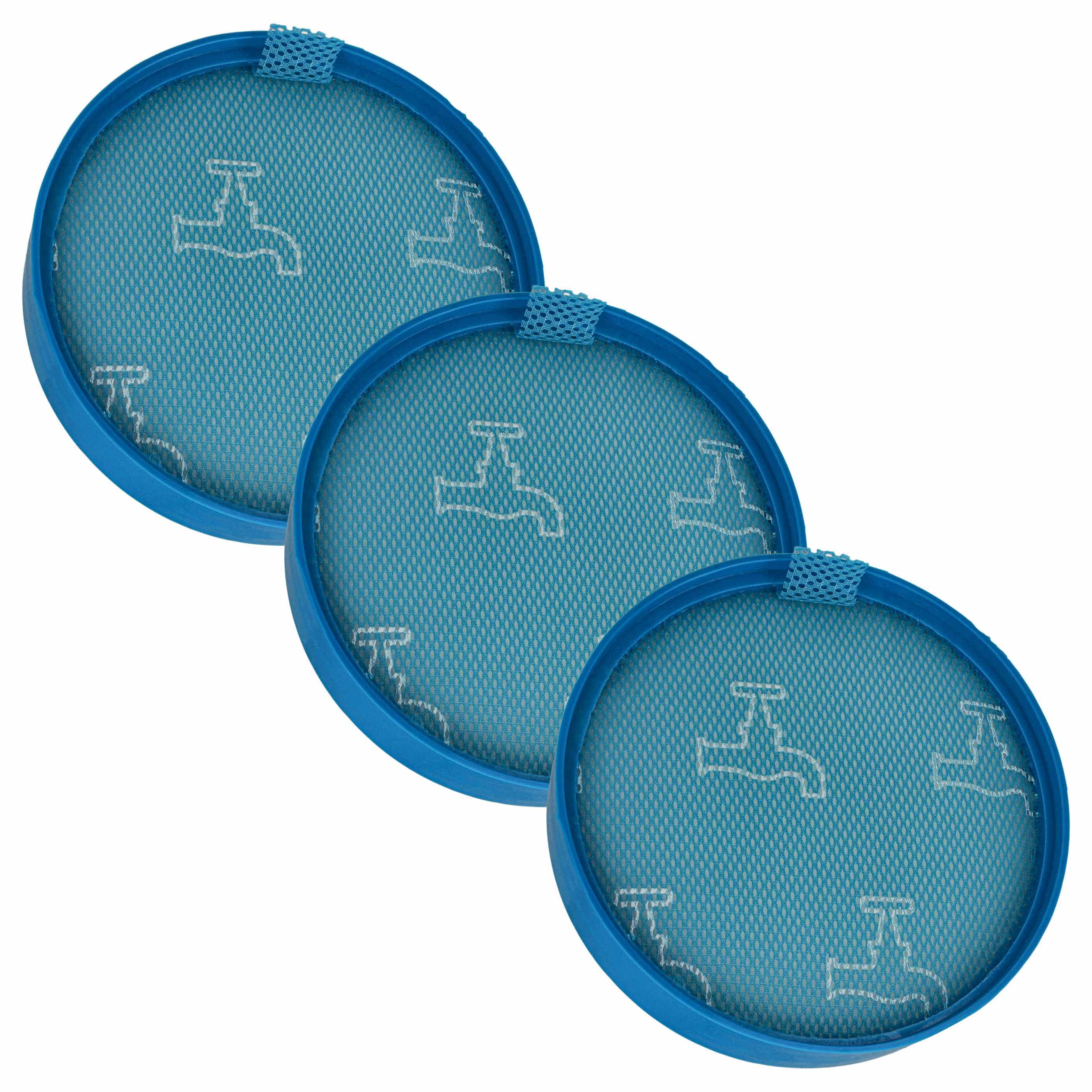 3x Filtre remplace Dyson 917819-01 pour aspirateur - bague extérieure/filtre pré-moteur