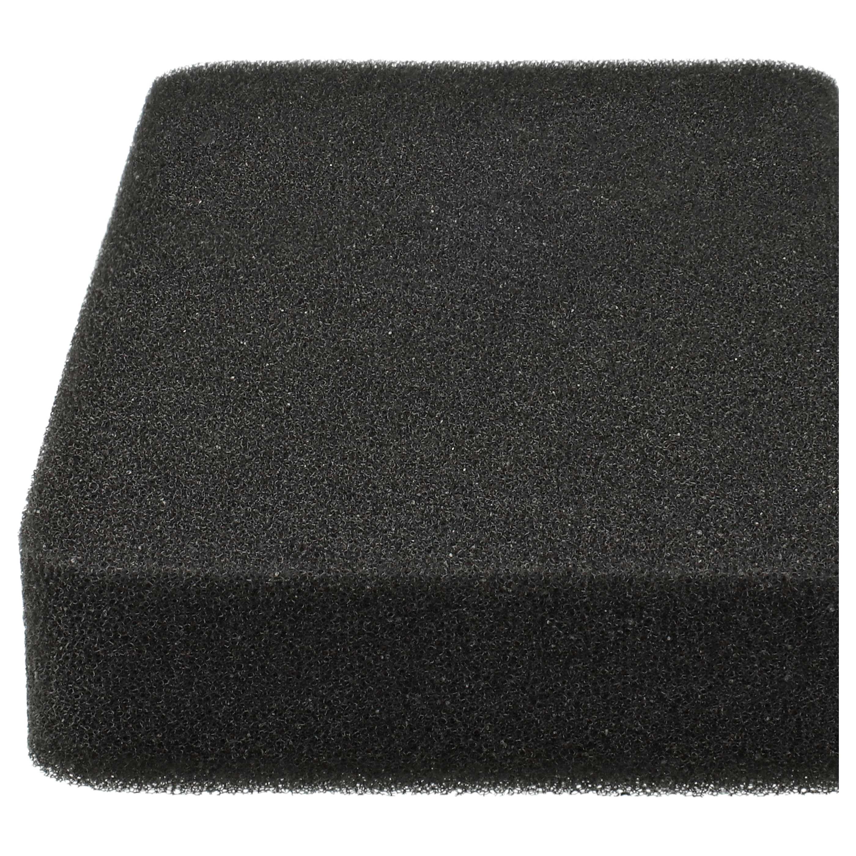 3x Filterfoam filter replaces Rowenta RS-RT3184 for Rowenta Vacuum Cleaner