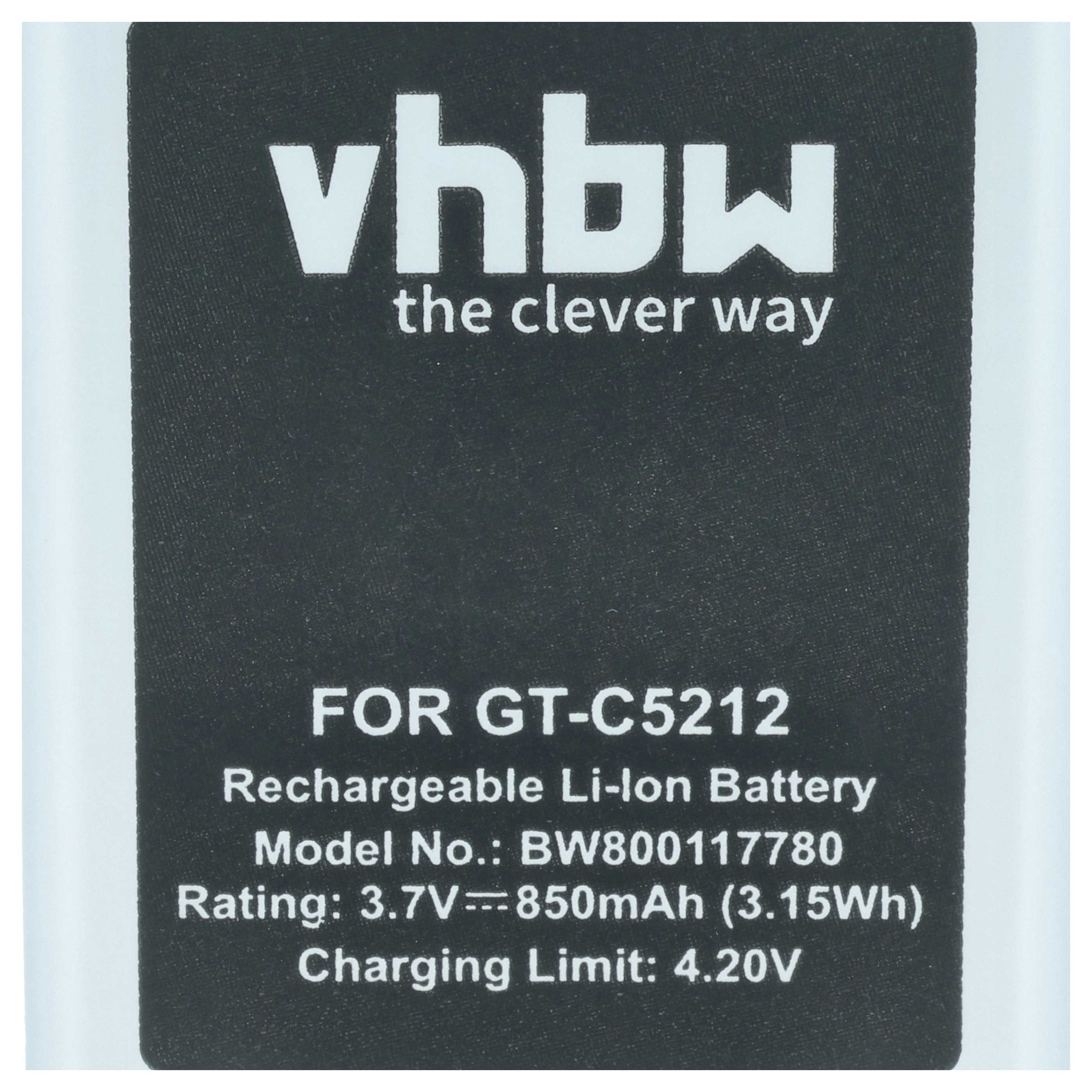 Akumulator do telefonu smartfona zamiennik Samsung AB043446LA, AB043446BC, AB043446BE - 850 mAh 3,7 V Li-Ion