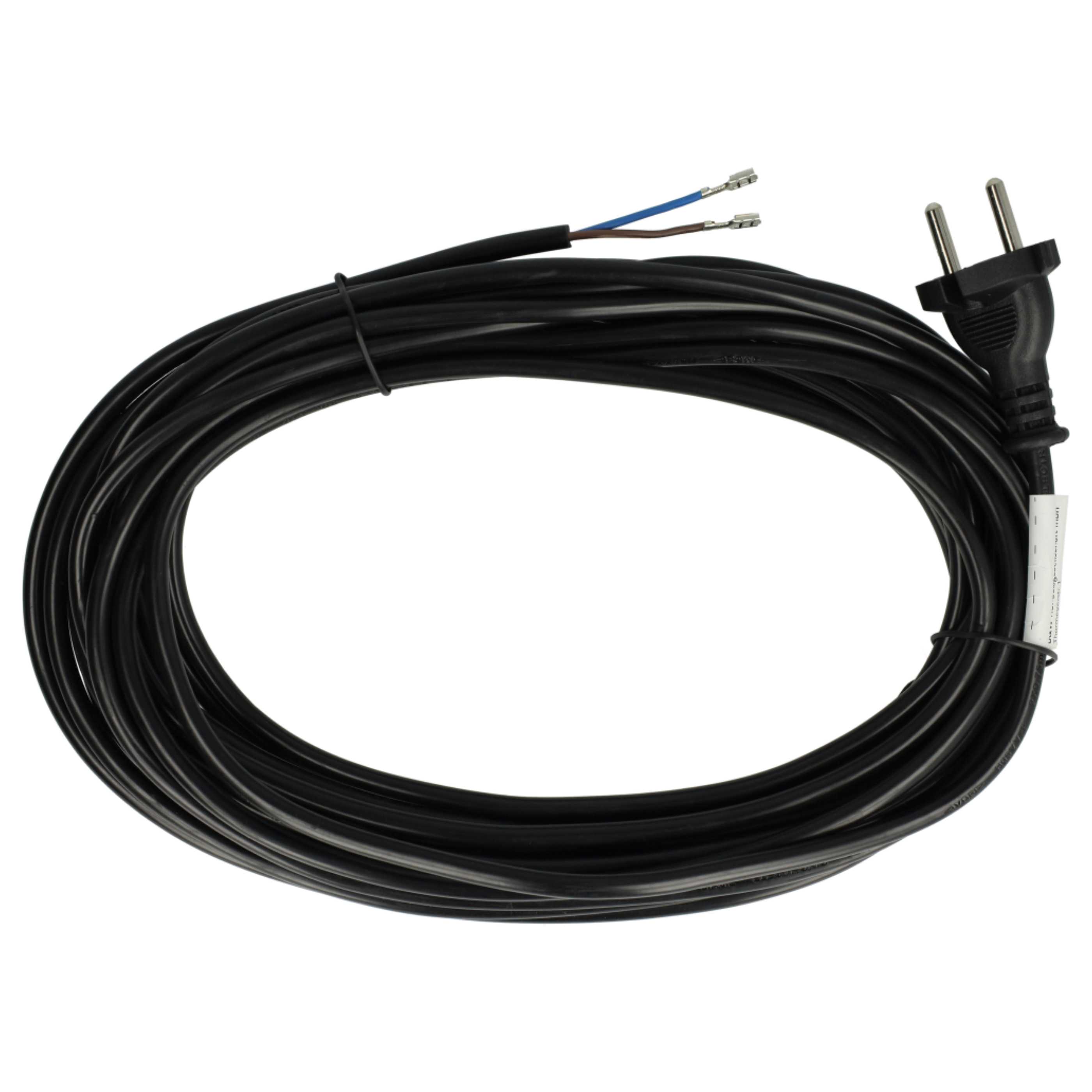 Power Cable replaces Sebo 7128SR, 5260DG for Thomas Vacuum Cleaner etc. - 15 m Cable 1000 W