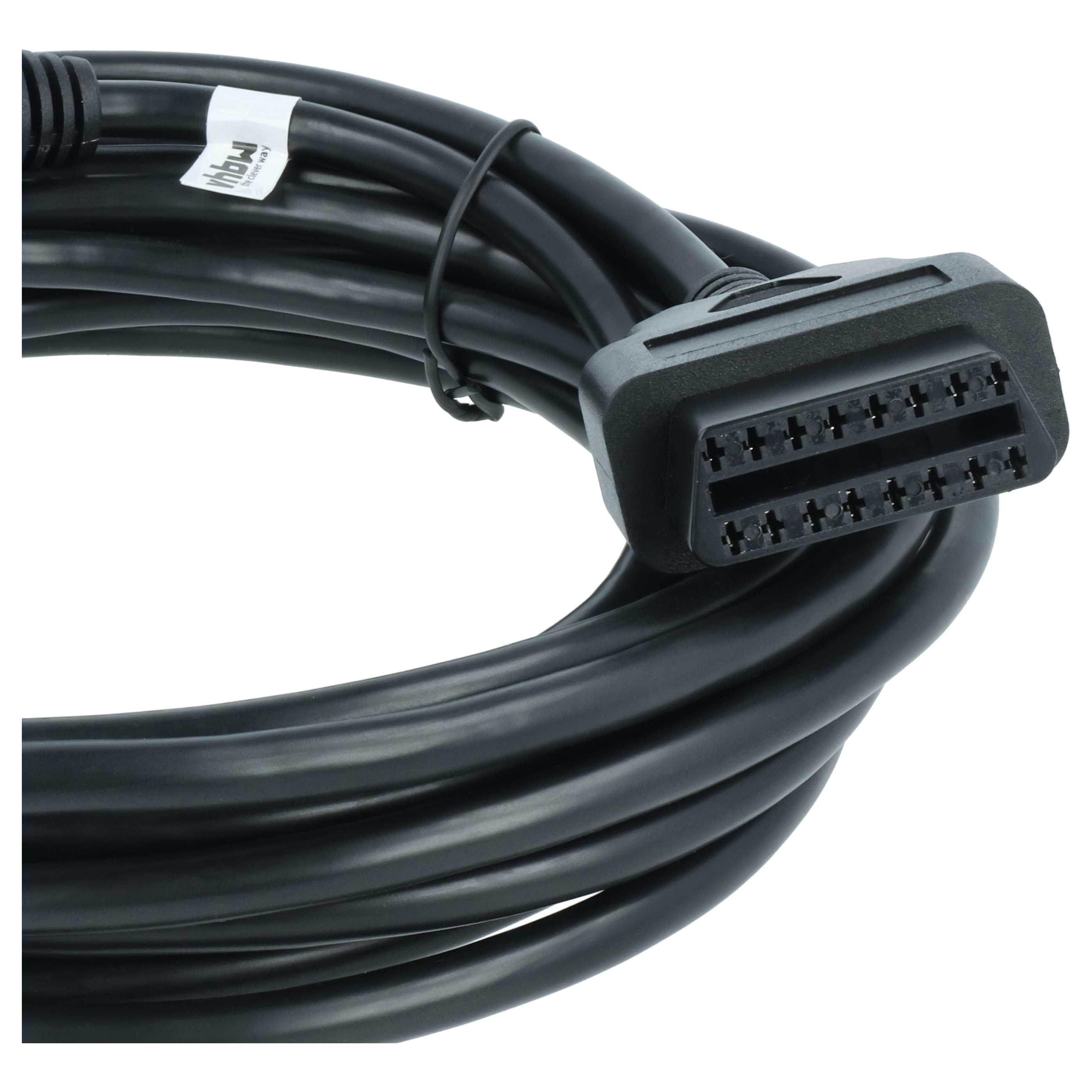 vhbw OBD2 Verlängerungskabel 5m 16Pin (w) auf 16Pin (m)
