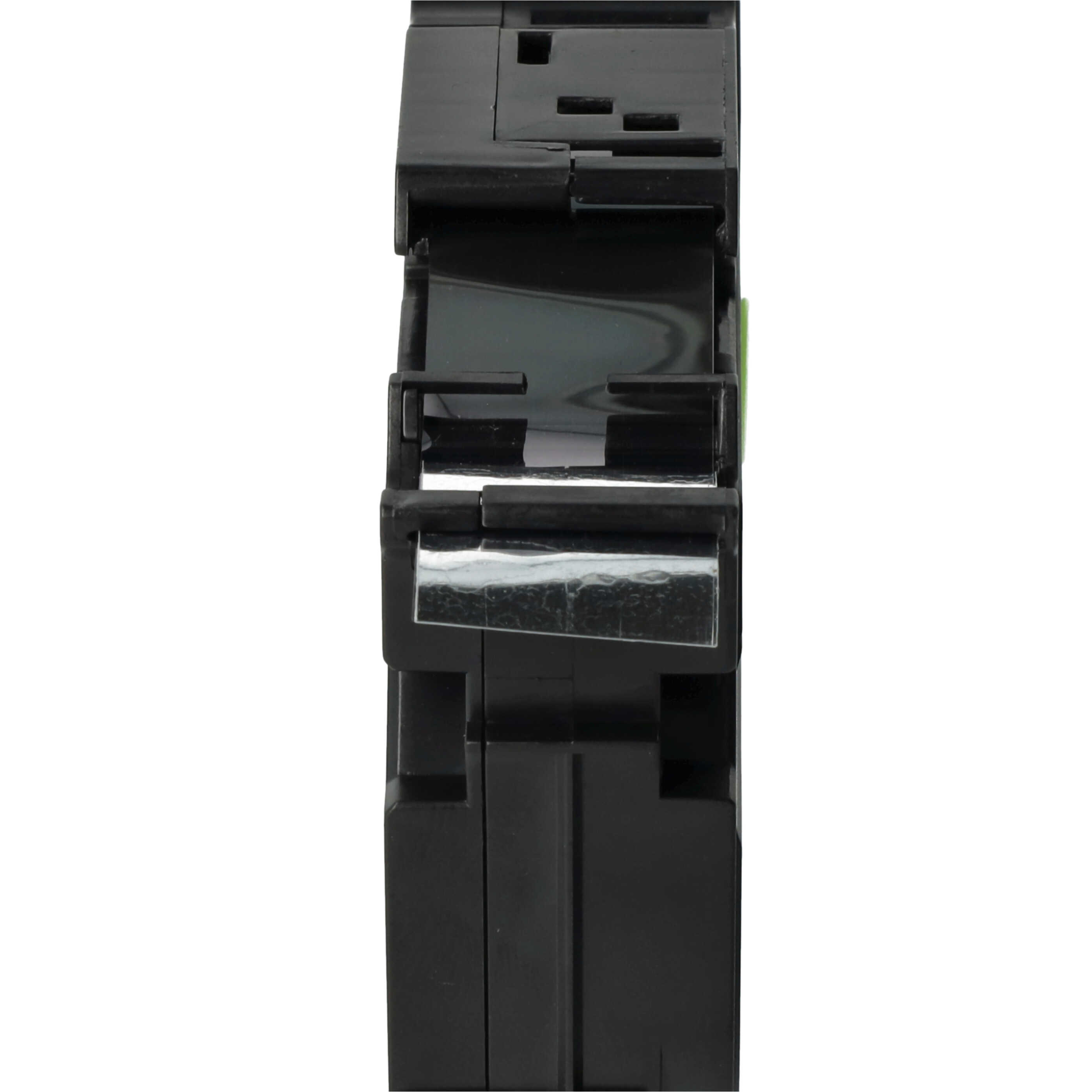 Cassetta nastro sostituisce Brother TZE-941 per etichettatrice Brother 18mm nero su argentato