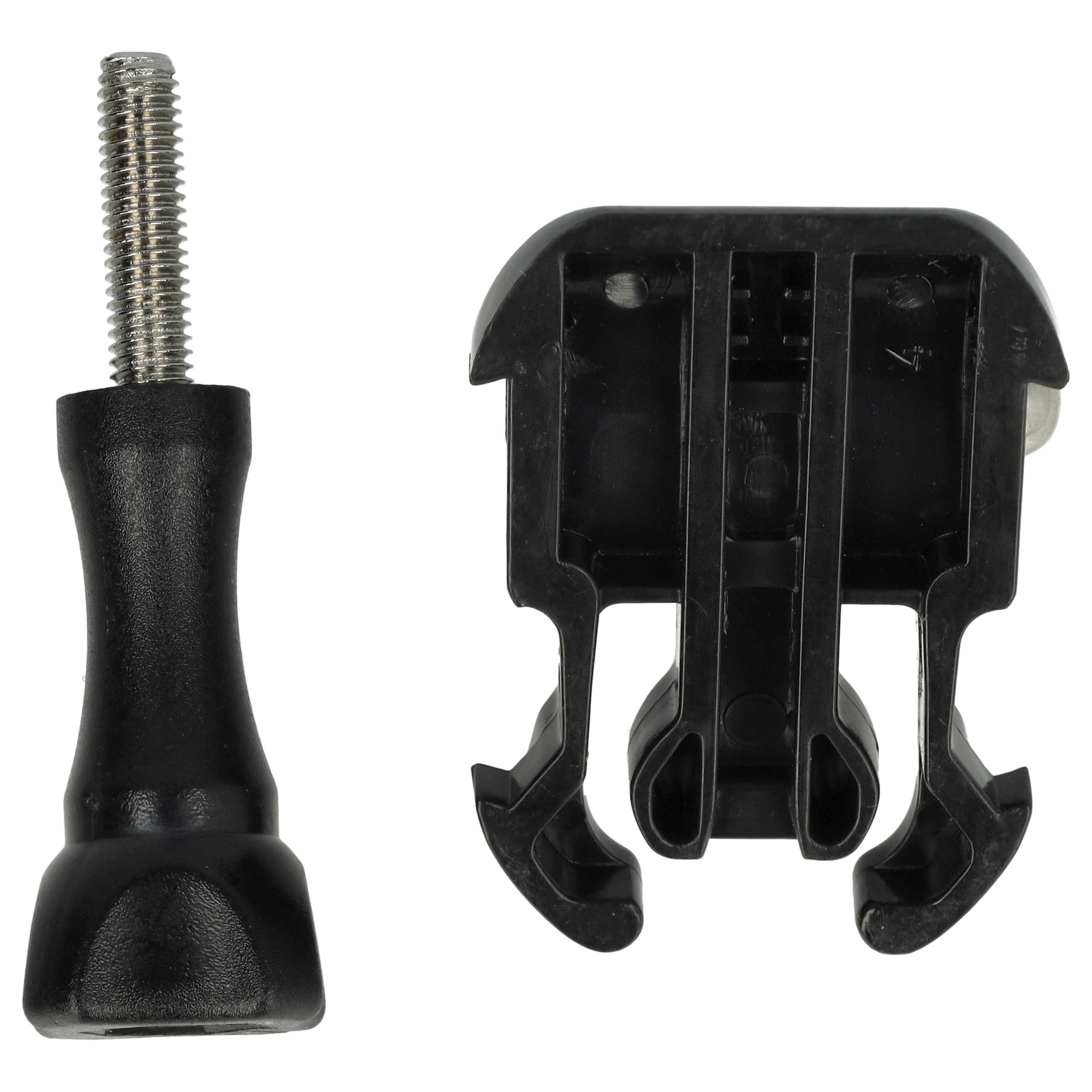 Befestigungs-Set (Schnellspann-Clip + Schraube) passend für Garmin, GoPro Hero Action Cam u.a.