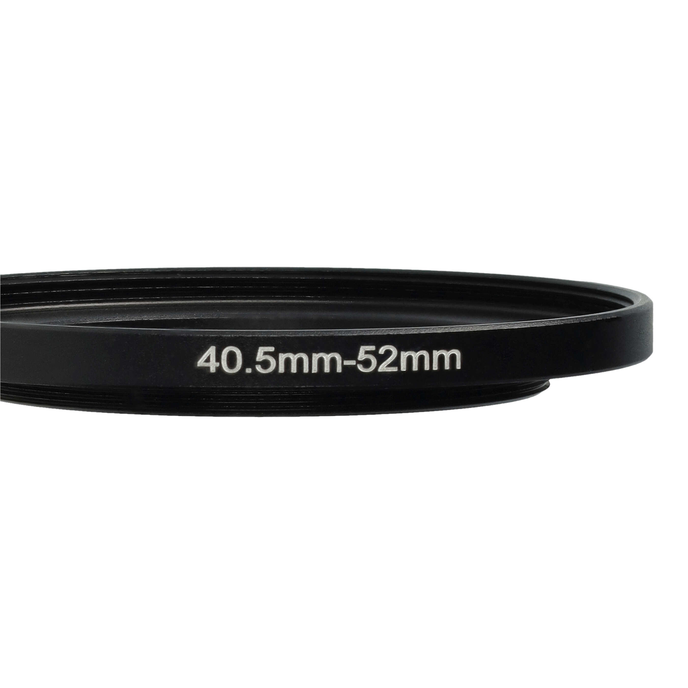 Bague Step-up 40,5 mm vers 52 mm pour divers objectifs d'appareil photo - Adaptateur filtre