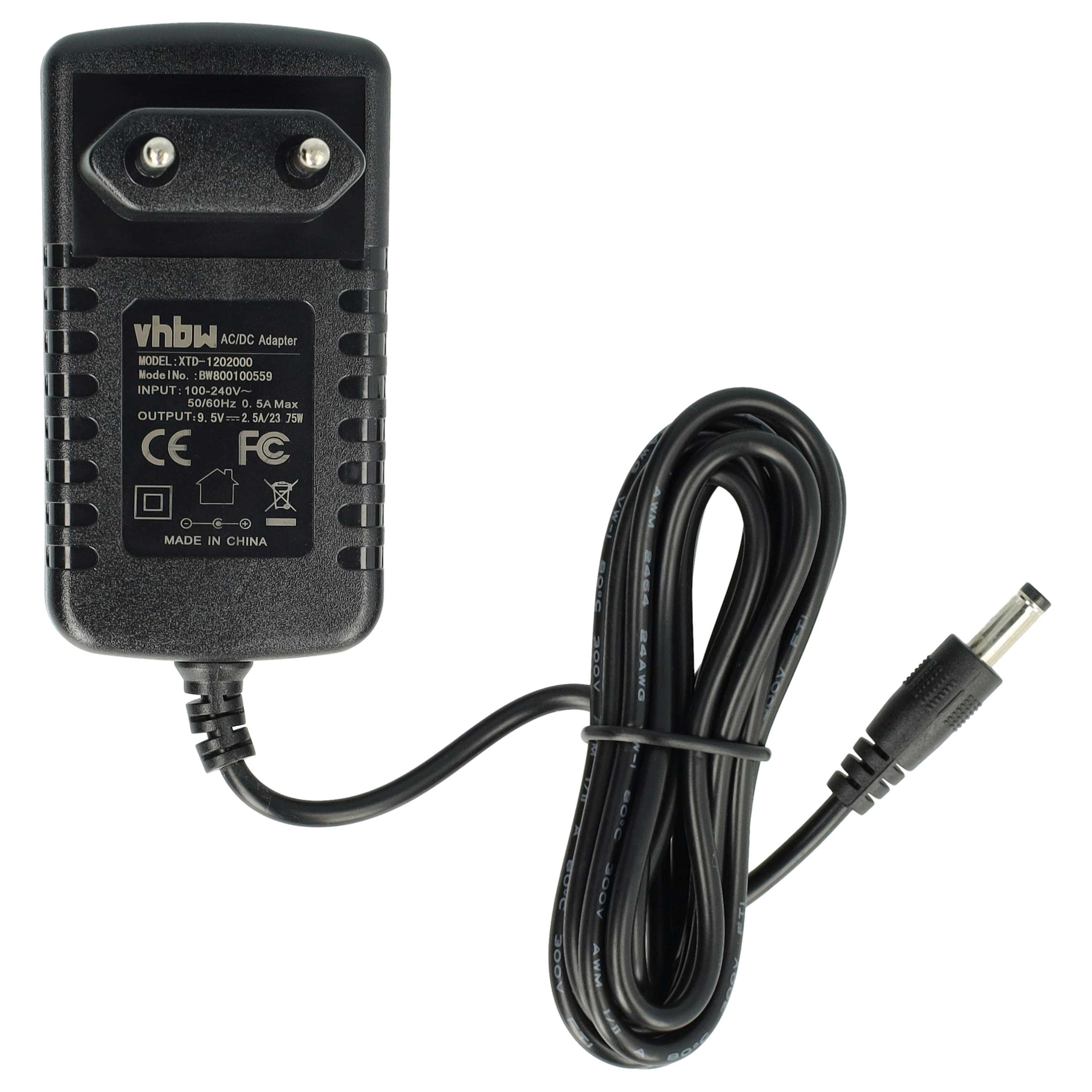 Mains Power Adapter replaces Asus AD5923090-OA00PW9100 for AsusNotebook, 24 W