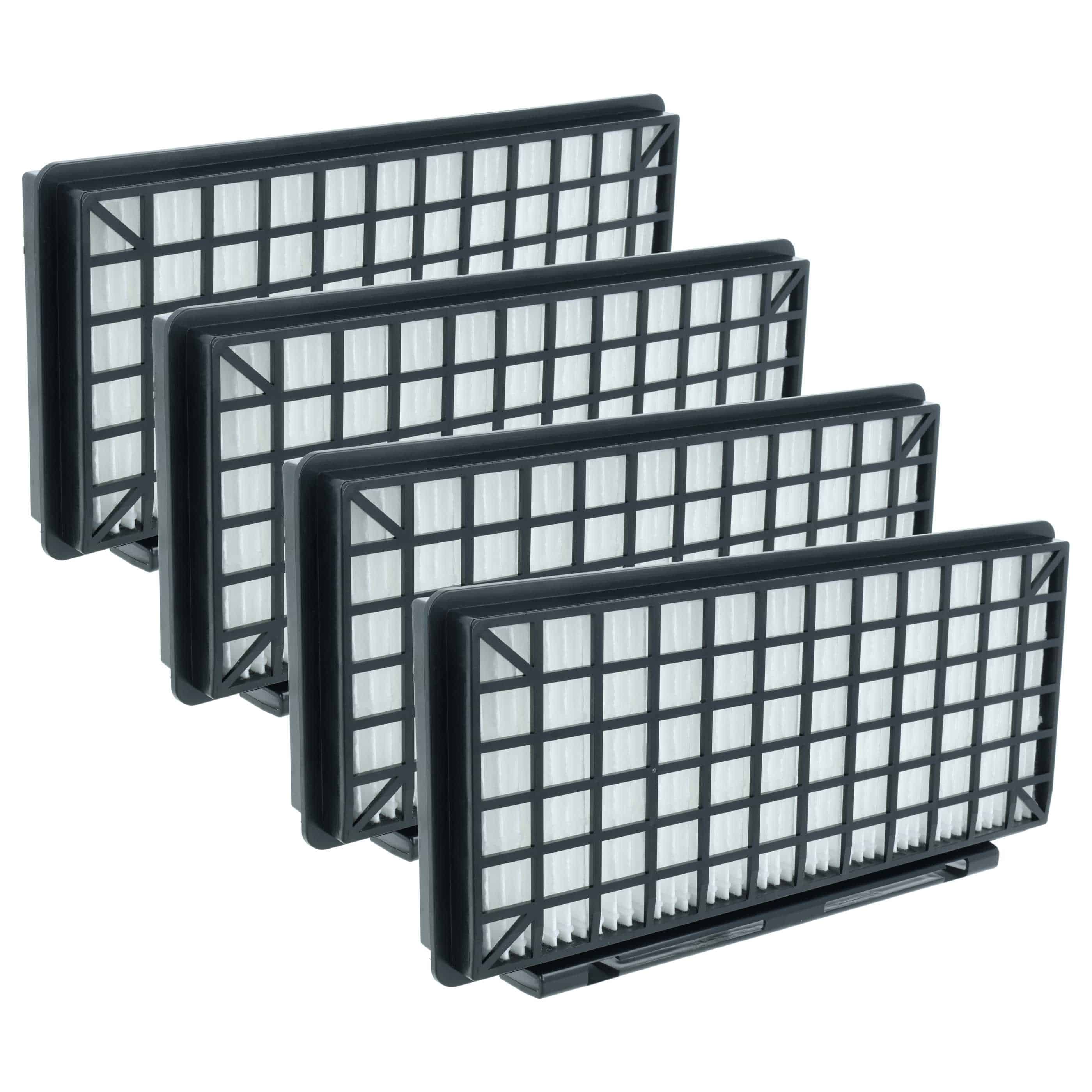 4x Filter replaces Bosch 618907, 00579496, 647753, 6900647753 for Bosch Vacuum Cleaner, filter class H11
