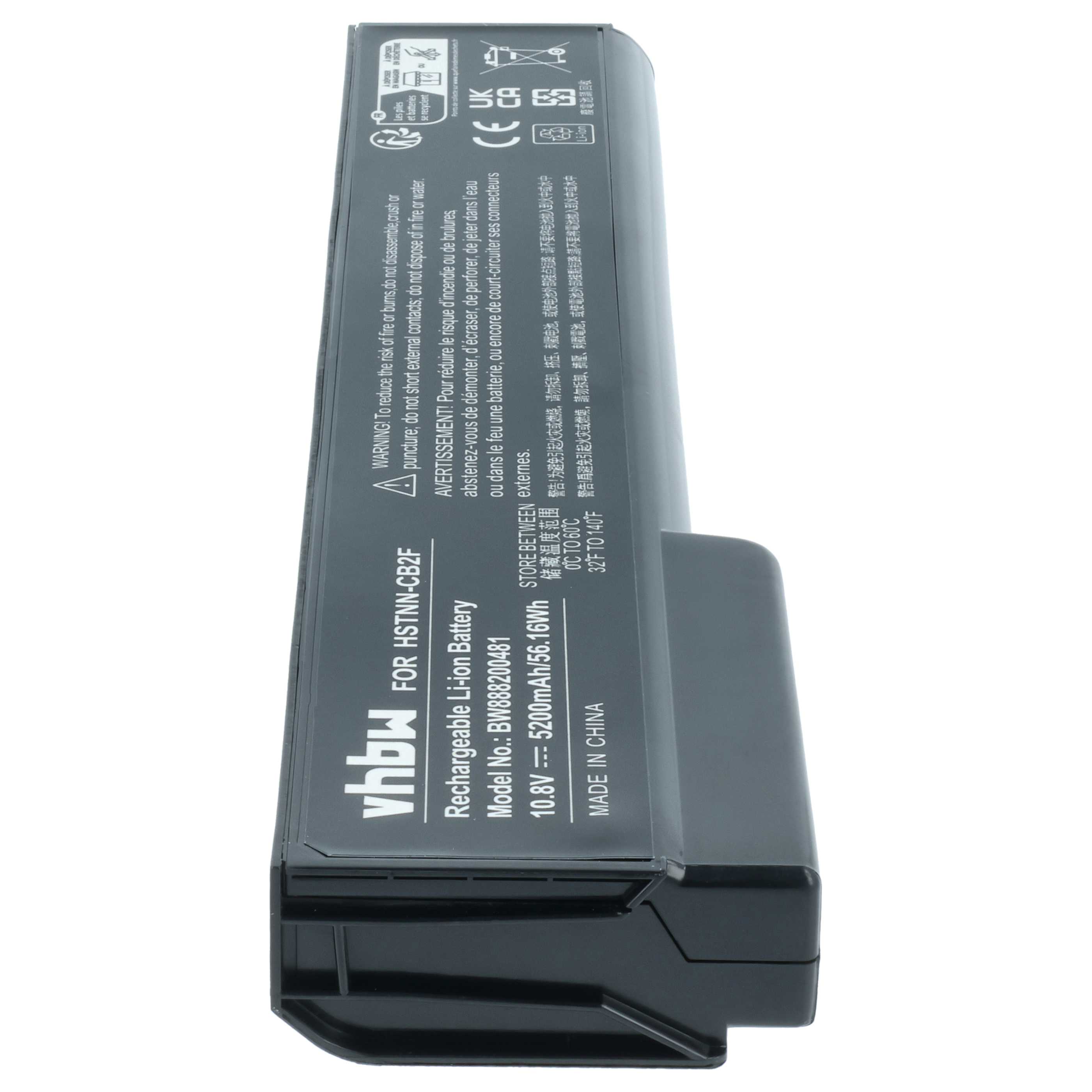 Akumulator do laptopa zamiennik HP 628368-241, 628368-251, 628368-421 - 5200 mAh 10,8 V Li-Ion, czarny