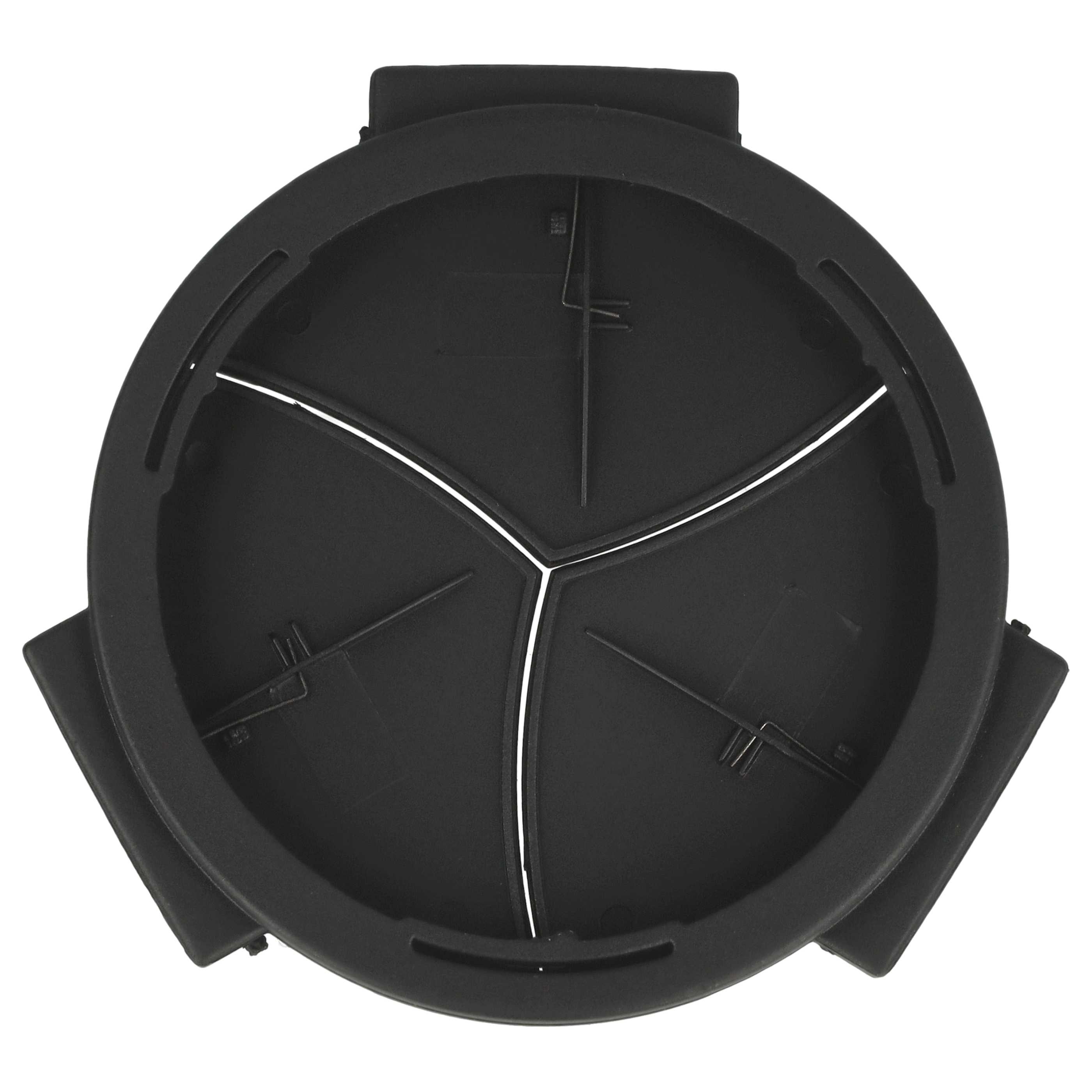 Copriobiettivo per Leica, Panasonic Lumix - plastica, nero