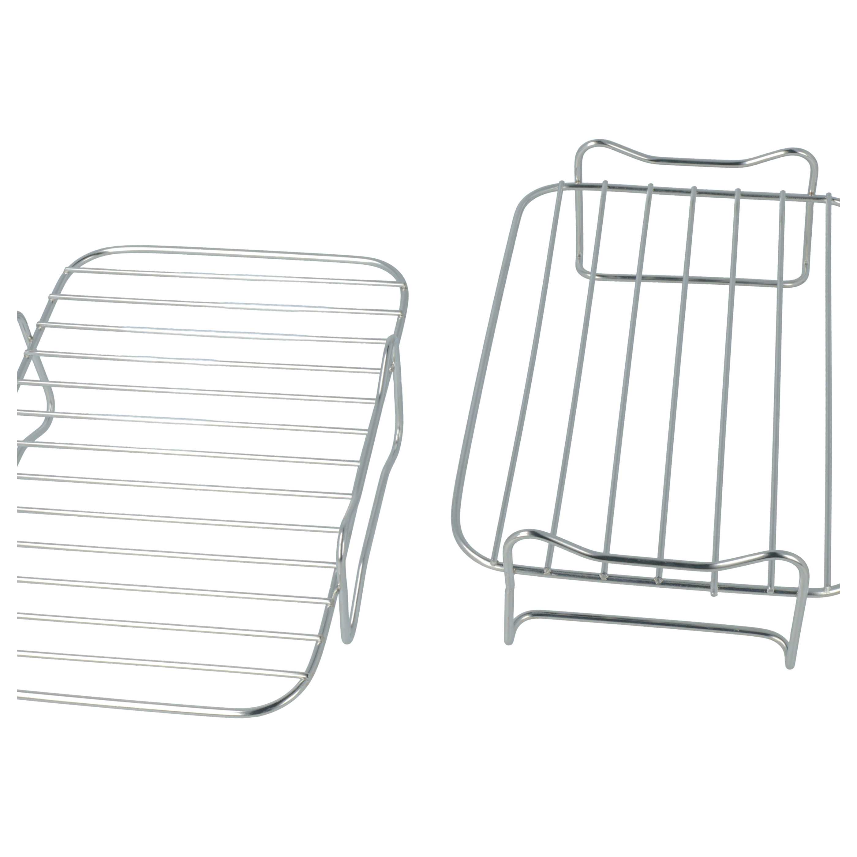 2x Griglia per friggitrice ad aria Cecotec, ProfiCook, Ninja, Chefree - 20 x 13,5 x 8 cm