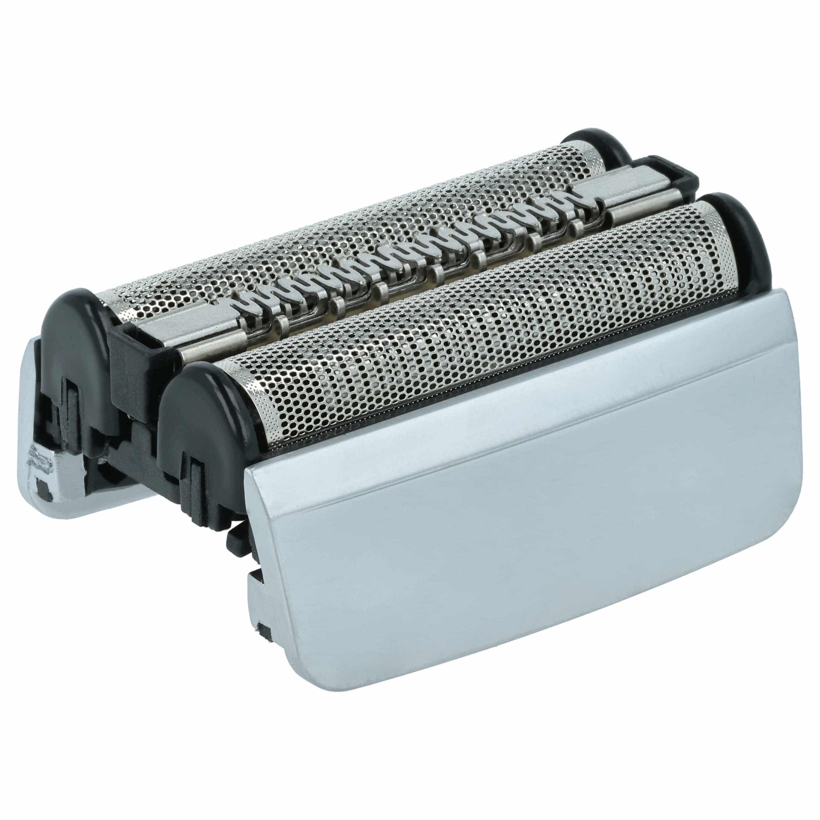 Cabezal reemplaza Braun 83M para afeitadoras Braun - negro / plata
