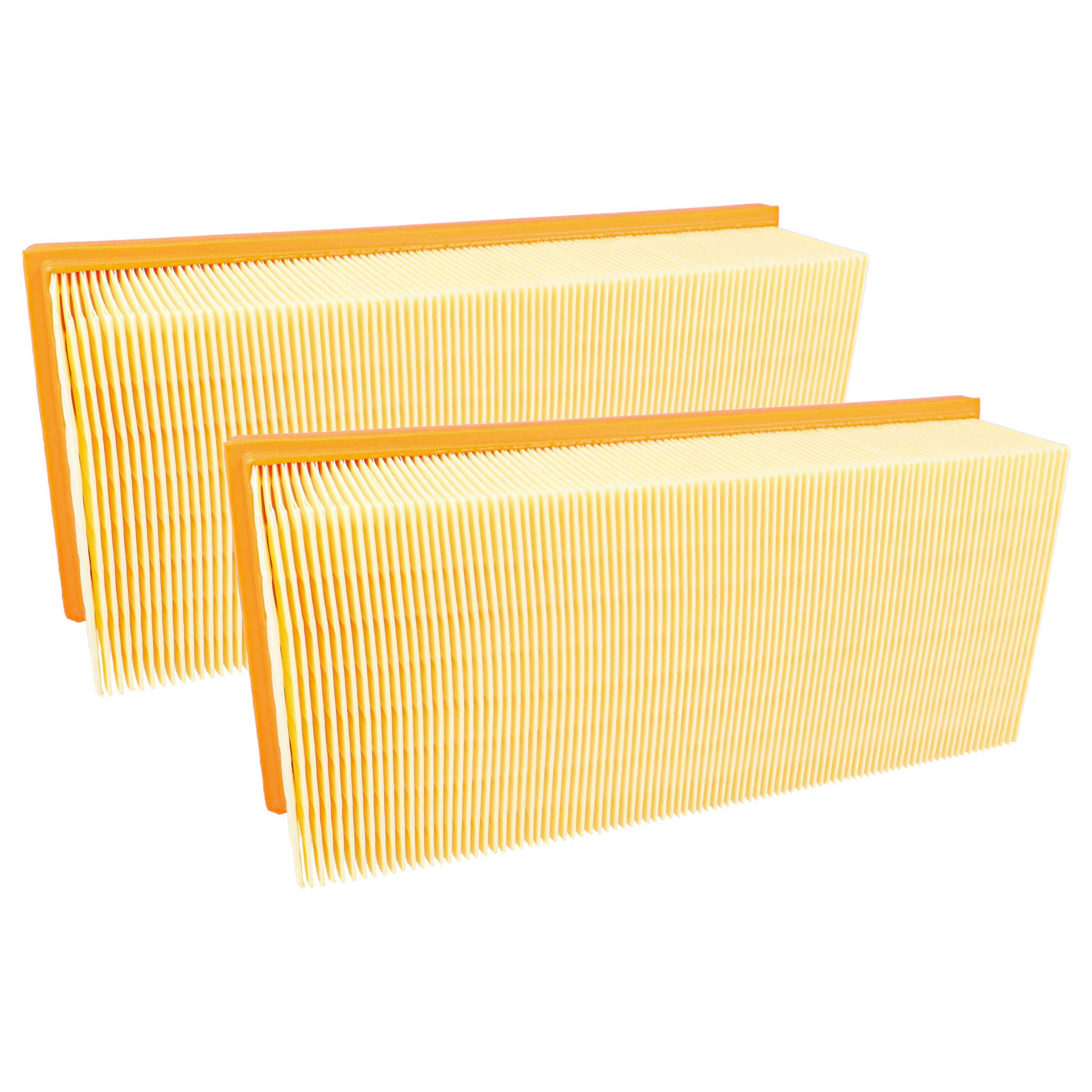 2x Filtro reemplaza Kärcher 6.907-276.0, 6.907-277.0, 6.904-095.0, 6.904-283.0, 6.904-283 para aspiradora